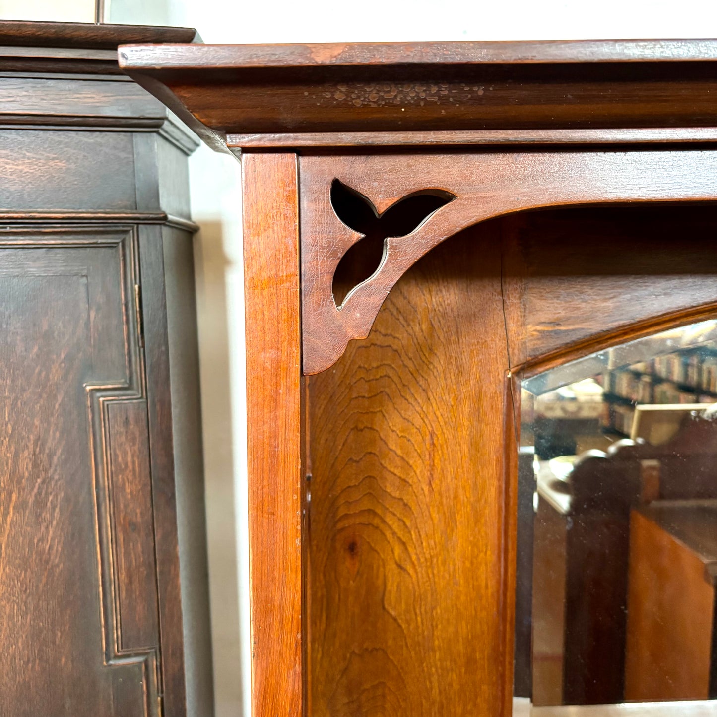 Edwardian Oak Sideboard in the Art Nouveau Style, c.1905