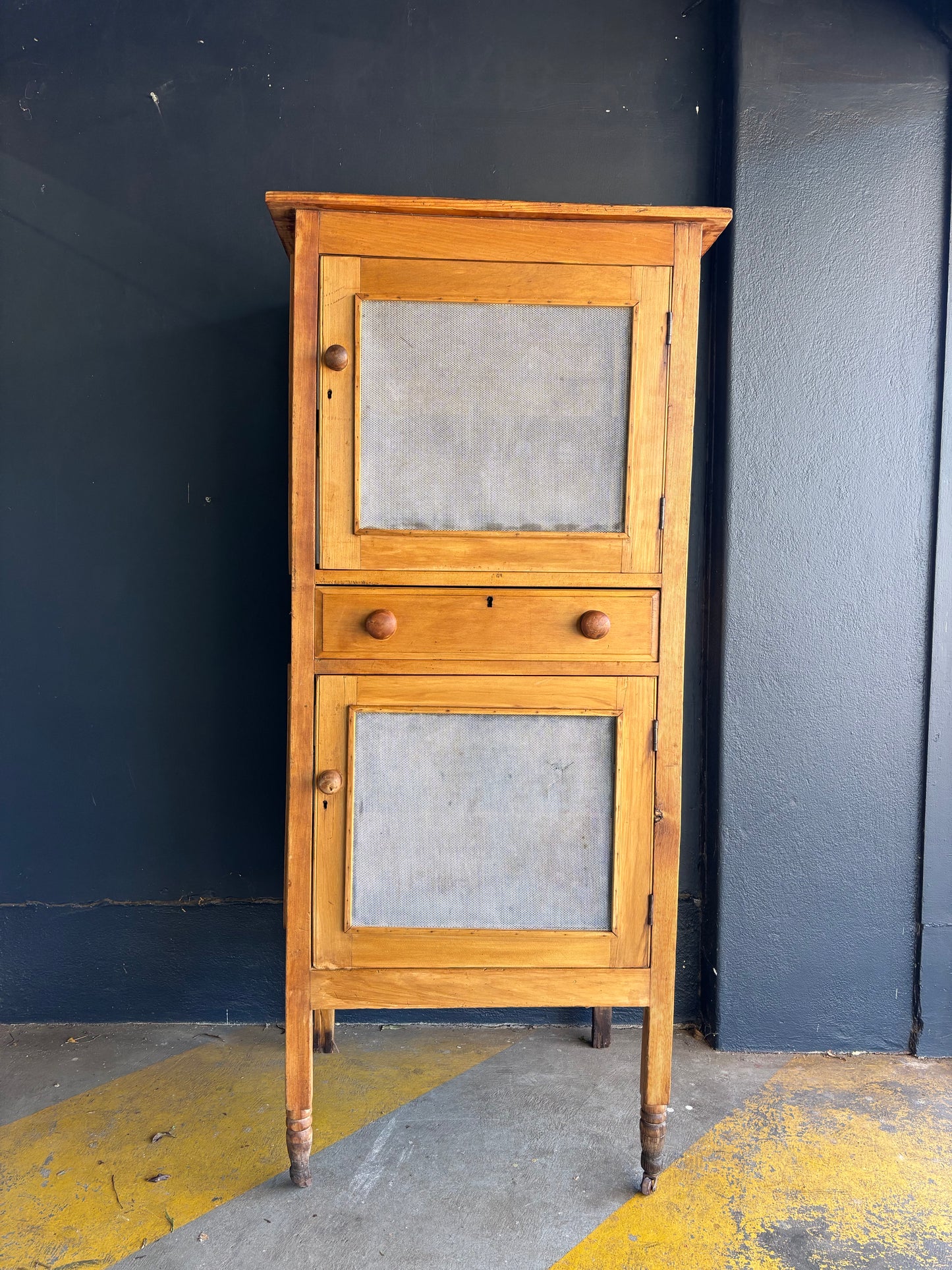 Antique Goldfields double-decker meat safe
