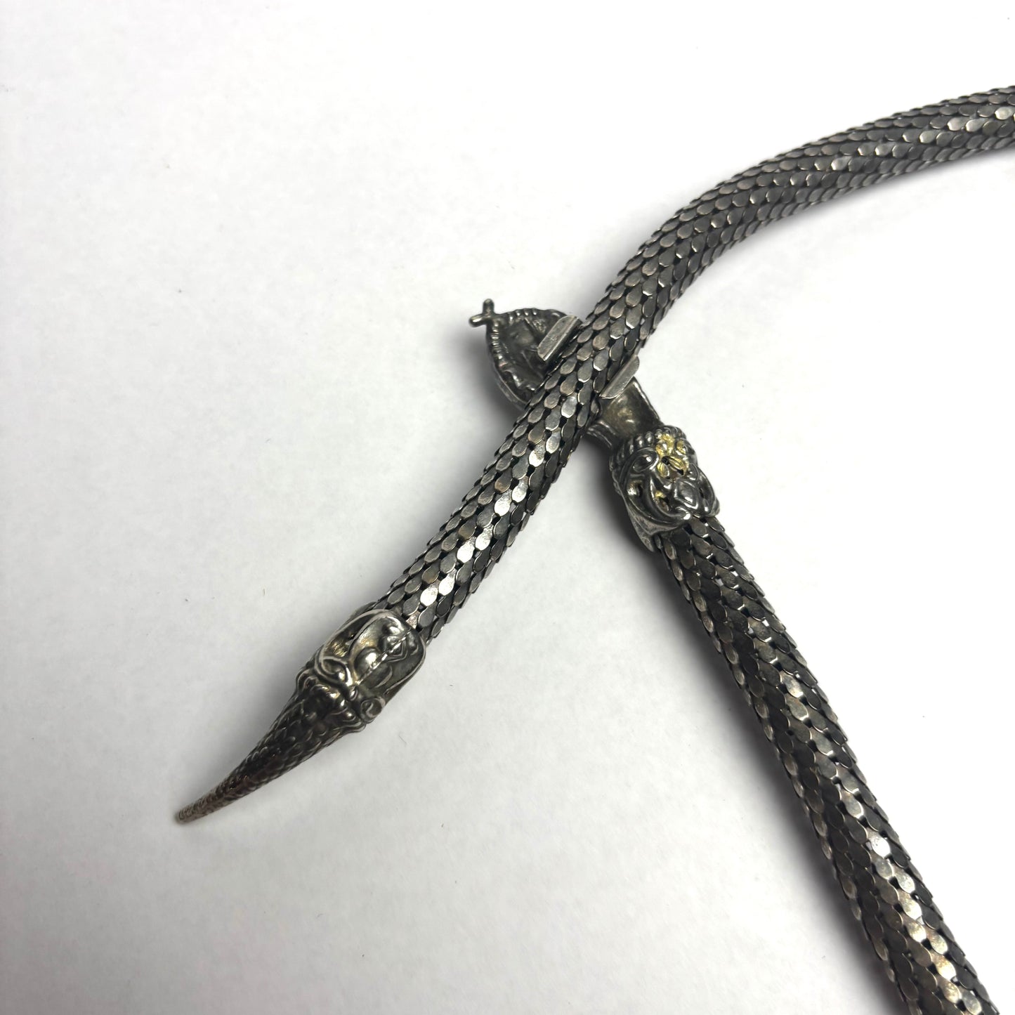 Vintage DL Auld Mesh Snake Belt