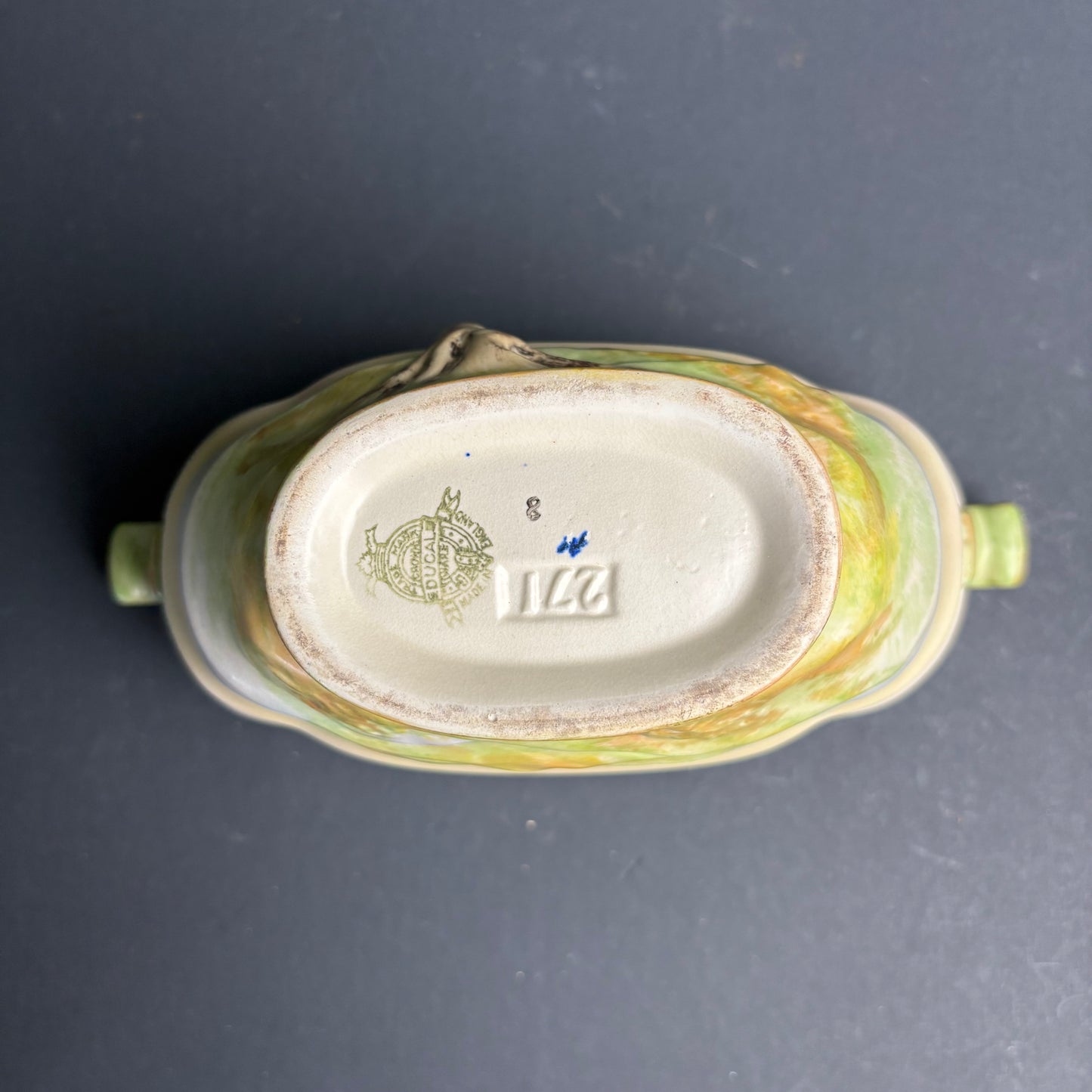 Crown Ducal Relief Landscape Bowl – England