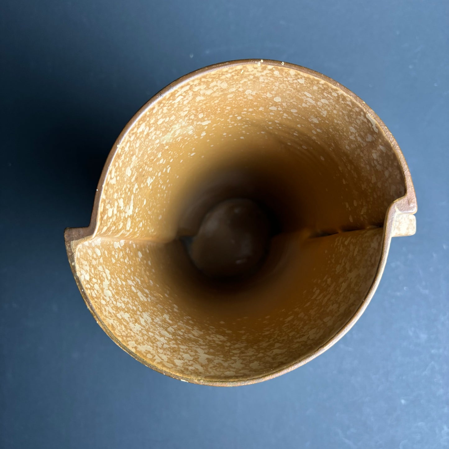 Tall Vintage Brixton Pottery Vase – English Mid Century Floral