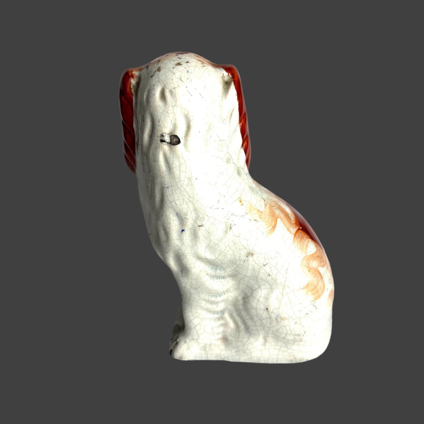 Antique Staffordshire Dog 19.5cm
