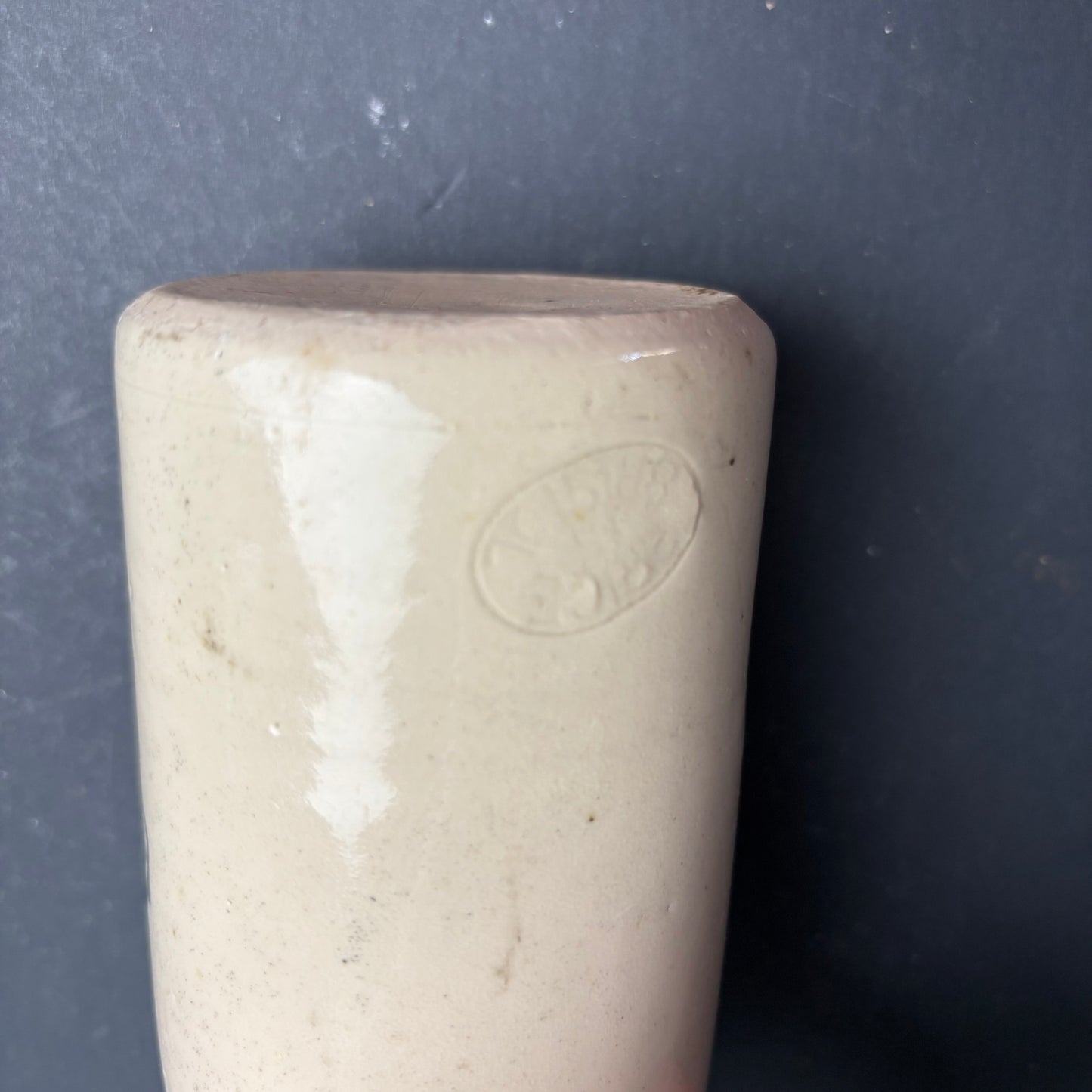 Maskell Maidstone Stoneware Bottle – M&S Trade Mark – English Advertising Pottery