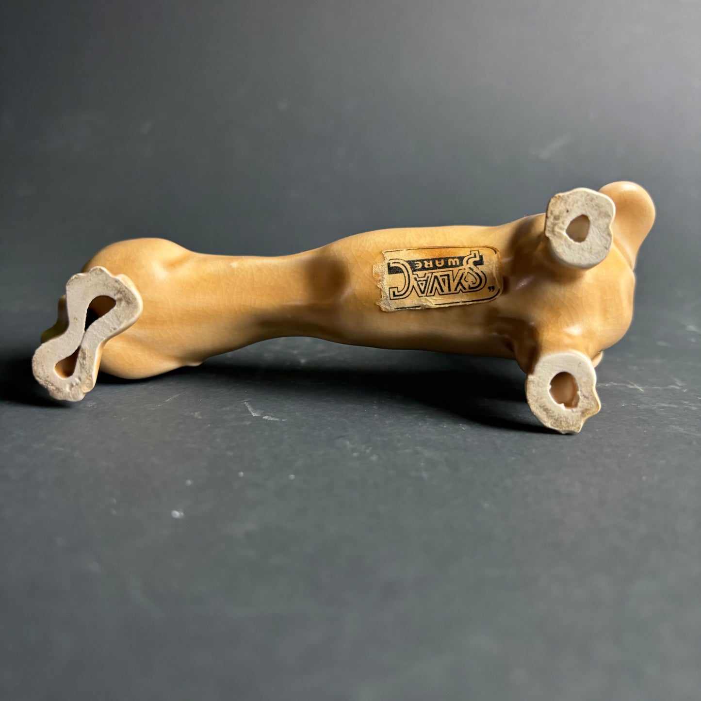 Sylvac England Dachshund Dog Figurine Model 2595 Mid Century