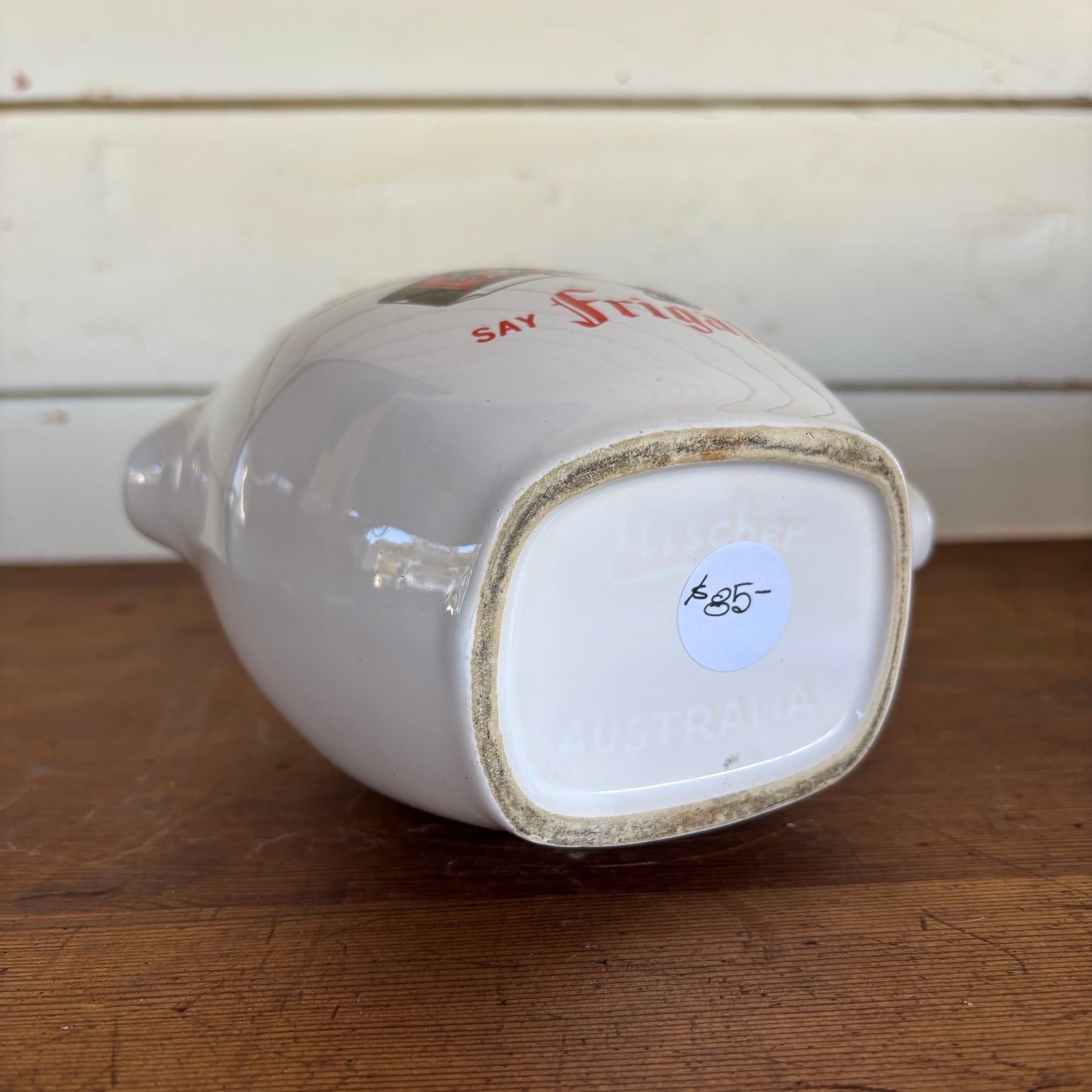 Vintage Frigate Rum Advertising Jug (c.1960s–70s)