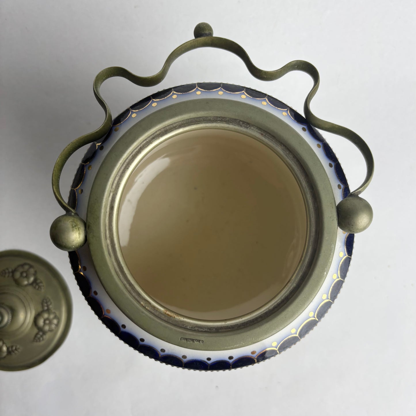 Antique Carlton Ware Biscuit Barrel