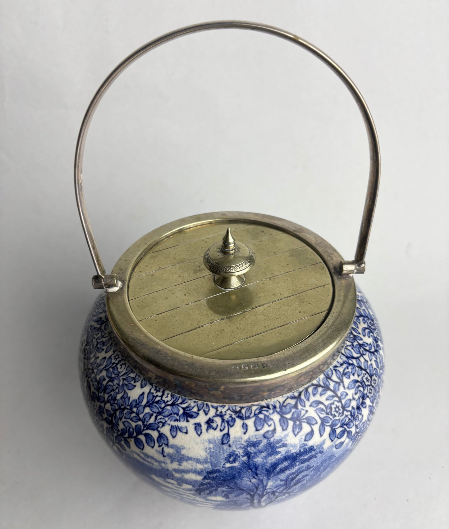 Old Foley Biscuit Barrel