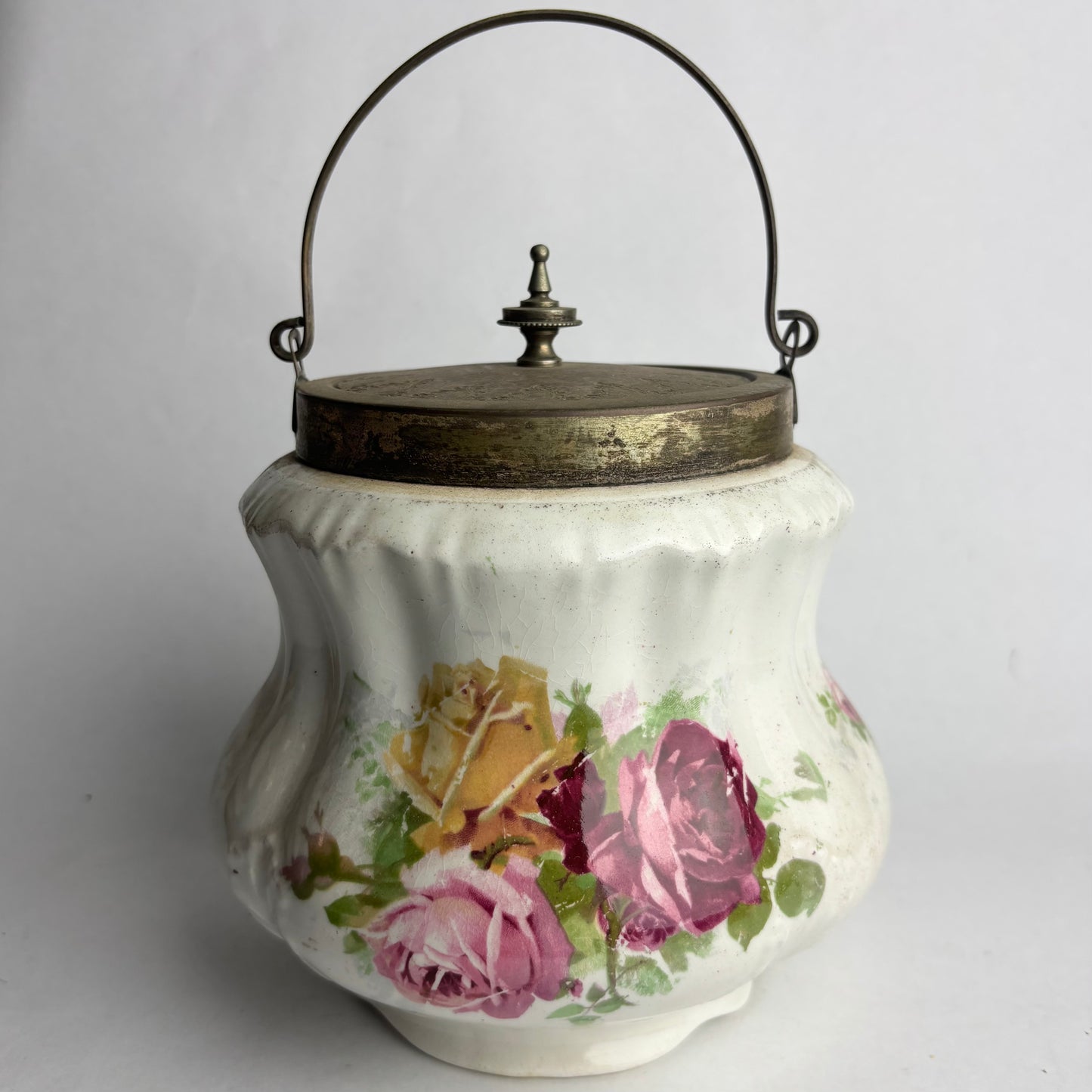Antique Biscuit Barrel