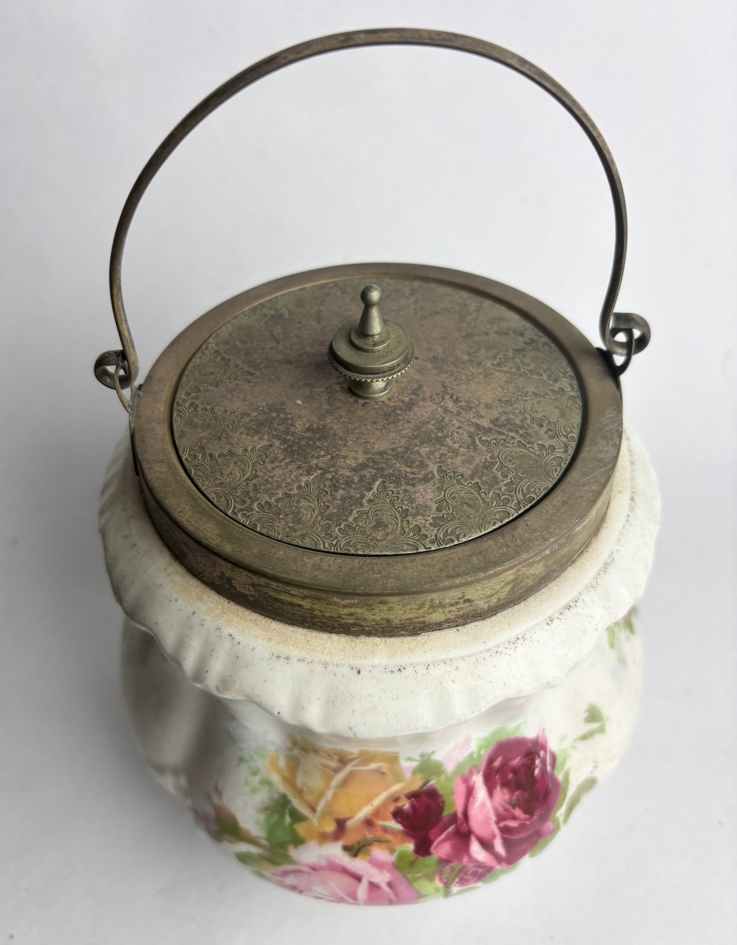 Antique Biscuit Barrel