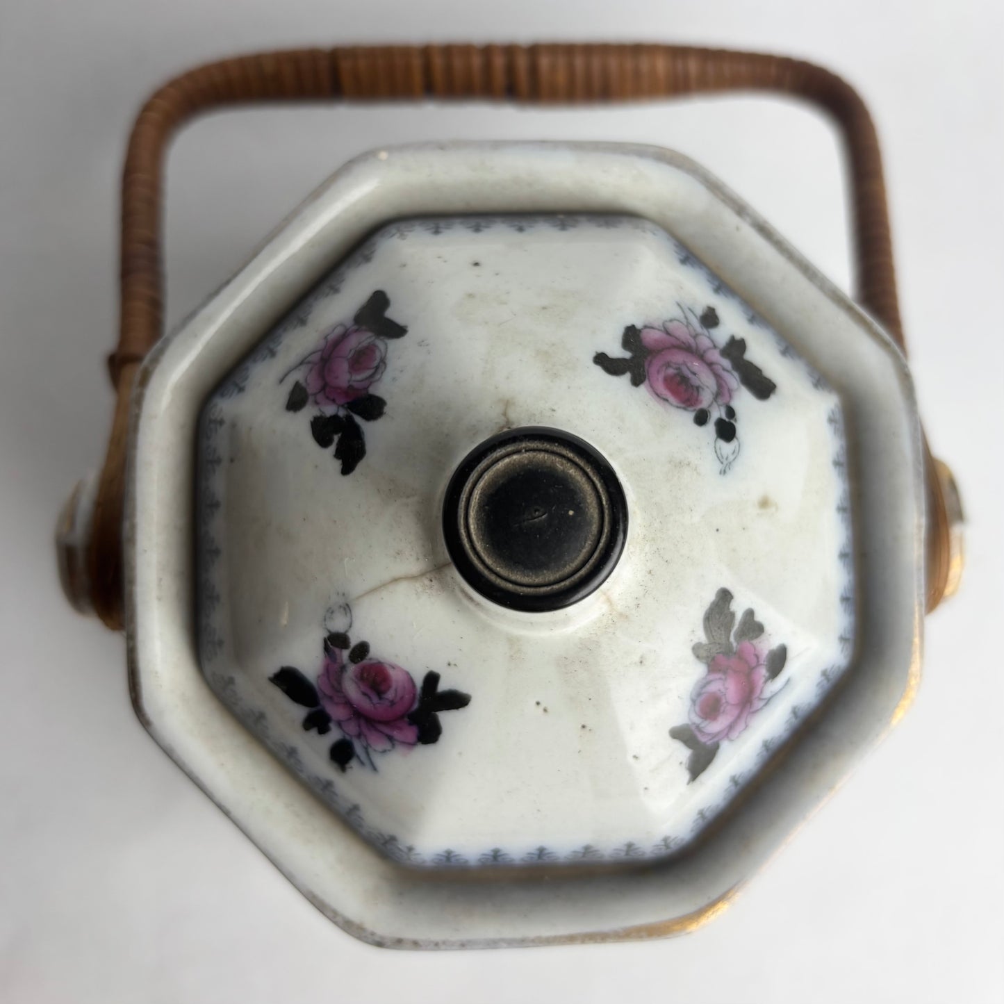 Antique Losol Ware Biscuit Barrel