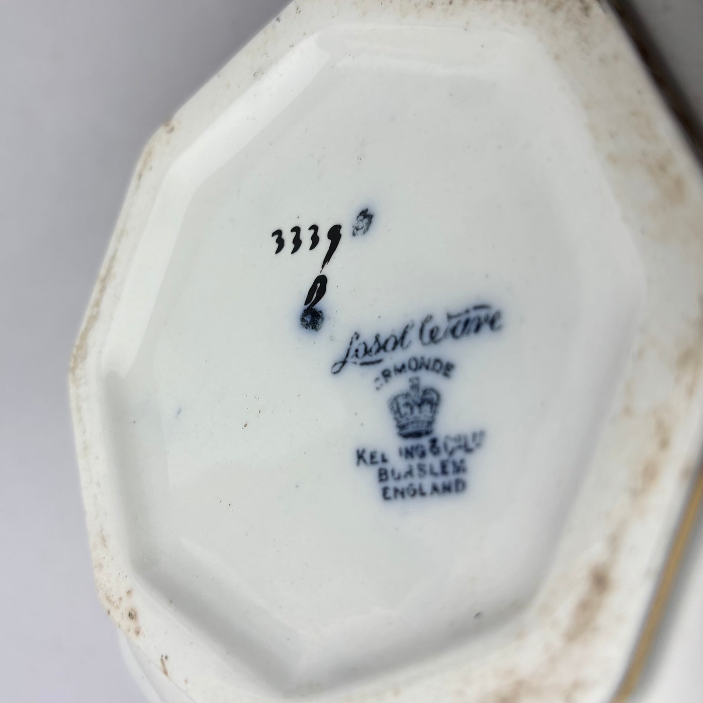 Antique Losol Ware Biscuit Barrel