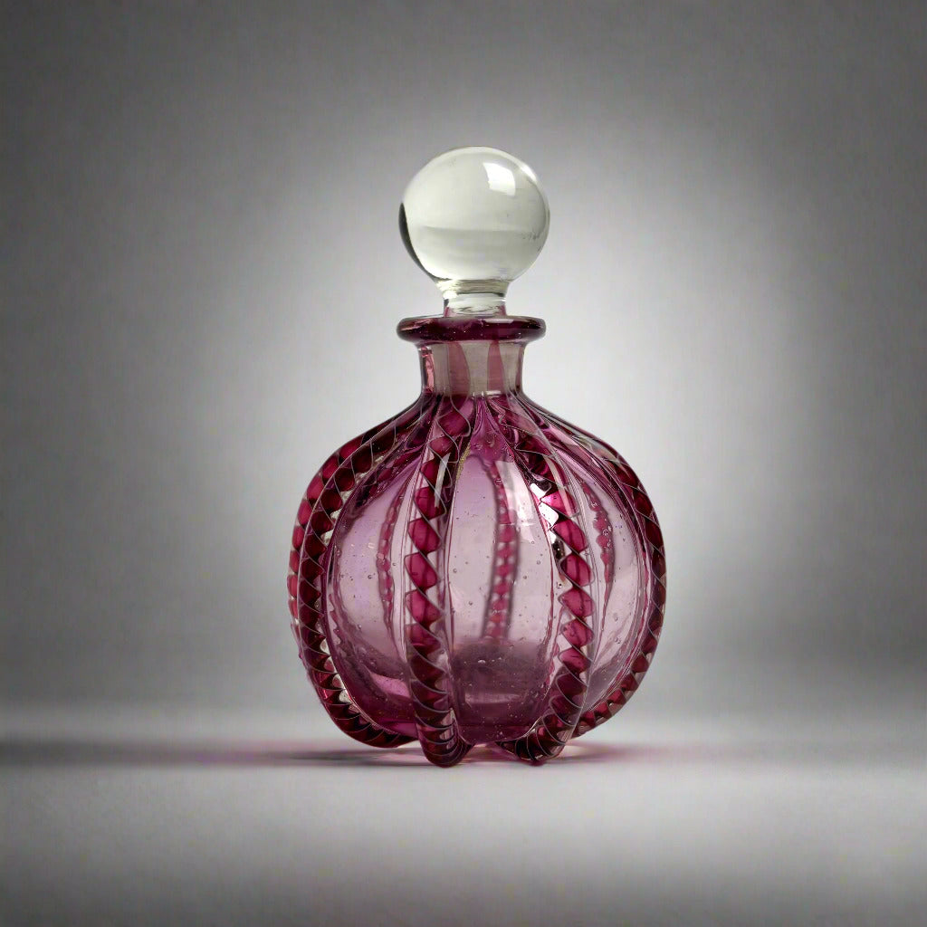 J. Santon Ruby Glass Perfume bottle