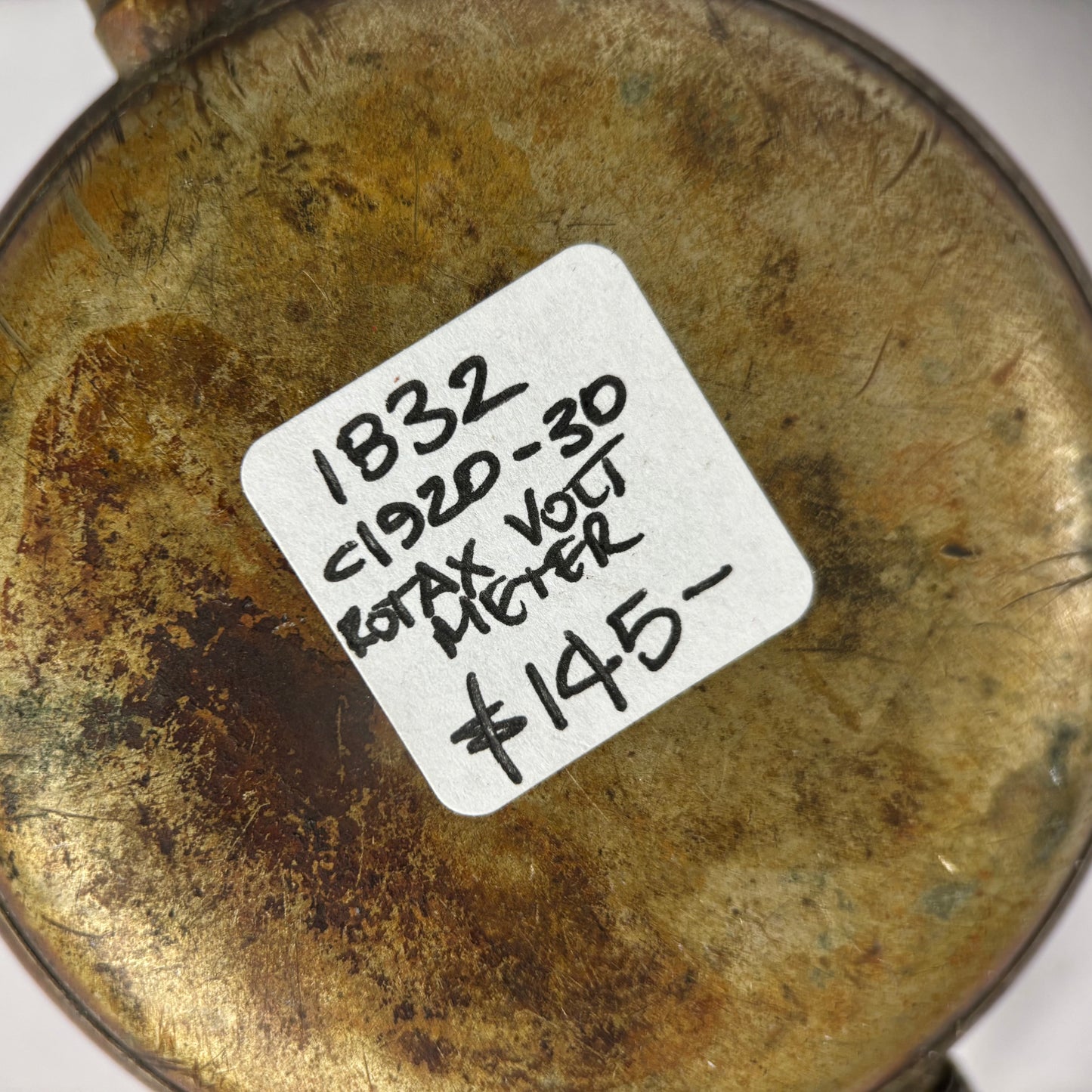 c.1930 Rotax Dual-Range Pocket Voltmeter 0–6V and 0–18V