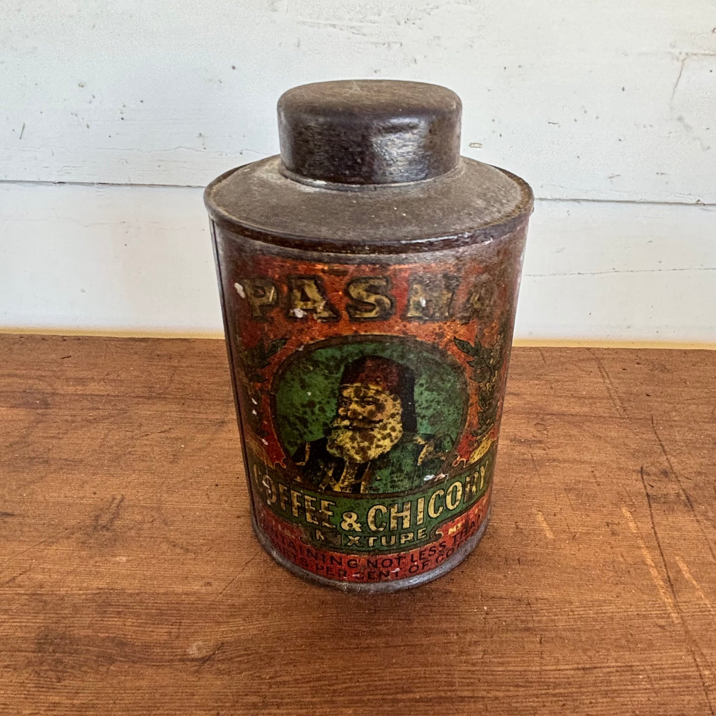 Pasha Coffee & Chicory Mixture Tin – c.1910