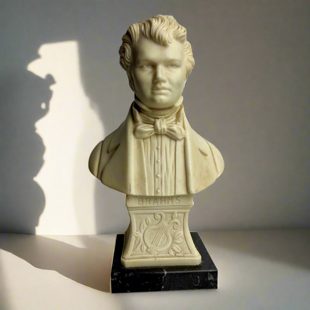 Vintage Brahms Bust by AL Faro