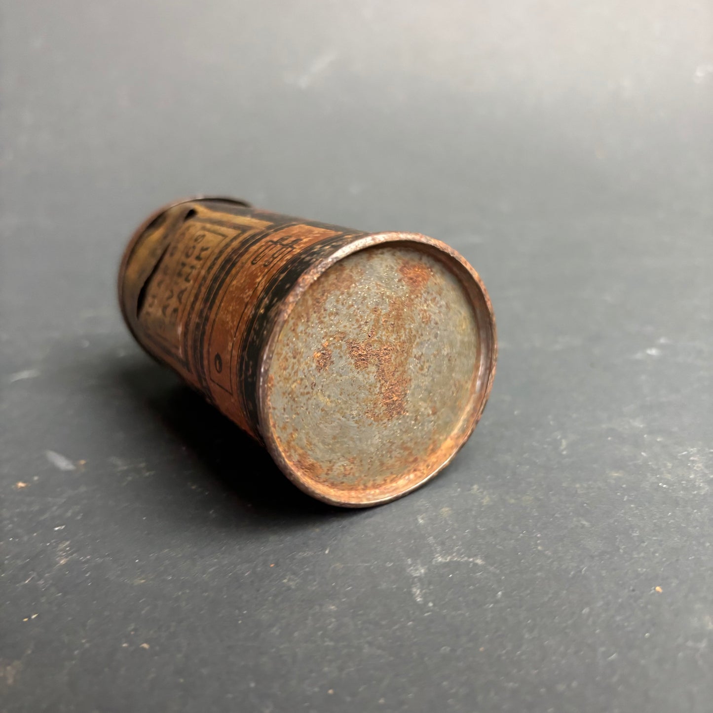 Antique Tinplate Pillar Box Savings Bank – British Post Box Money Box