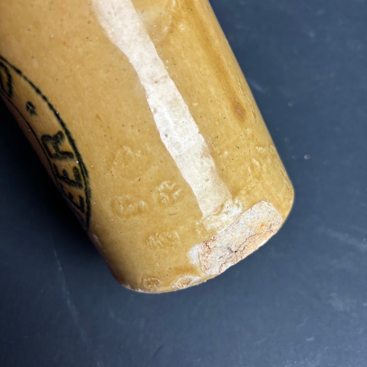 Red Hand Ginger Beer Bottle – R. Fowler Sydney – c1900 (Damaged)