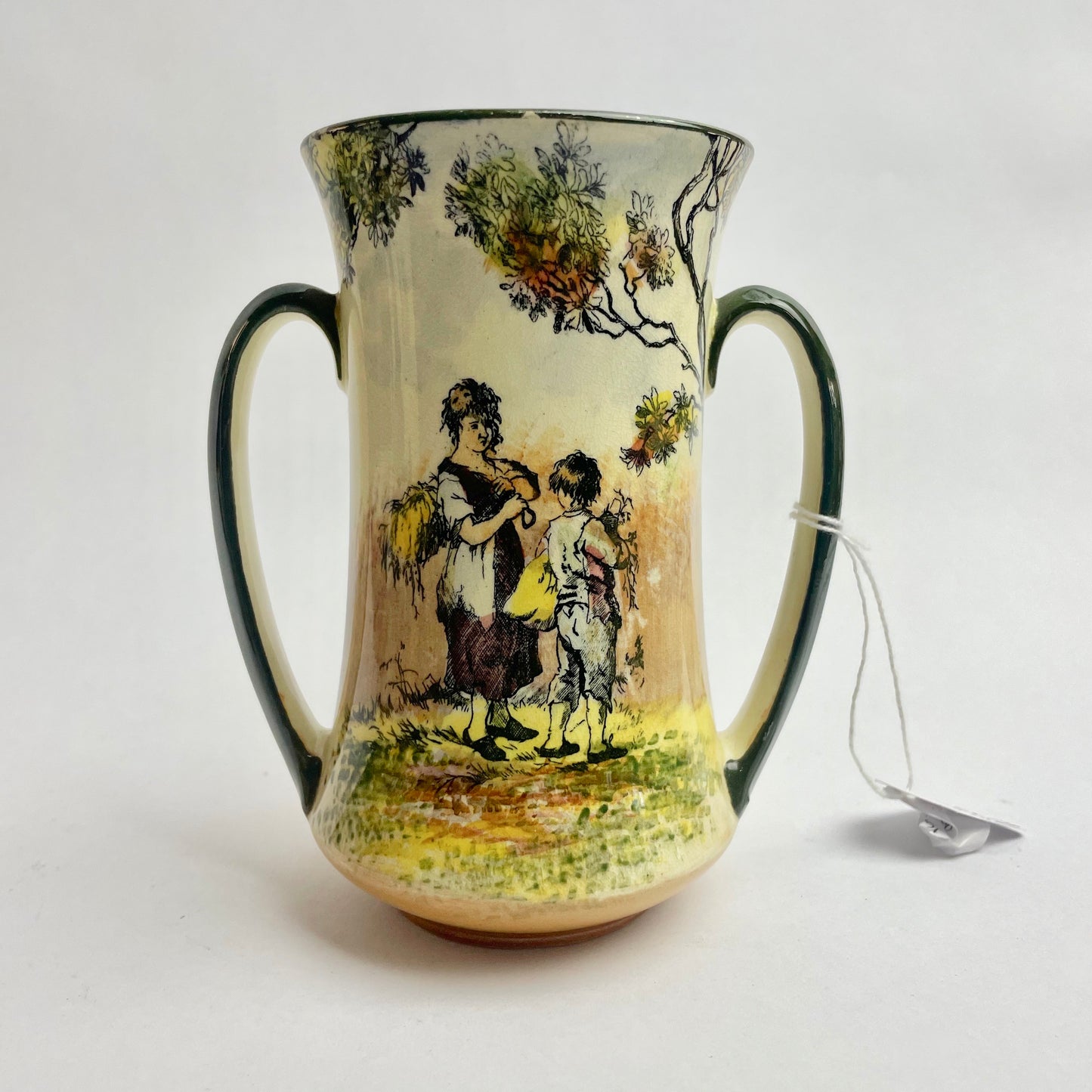 Royal Doulton Seriesware Twin-Handled Vase - The Gleaners (scarce)