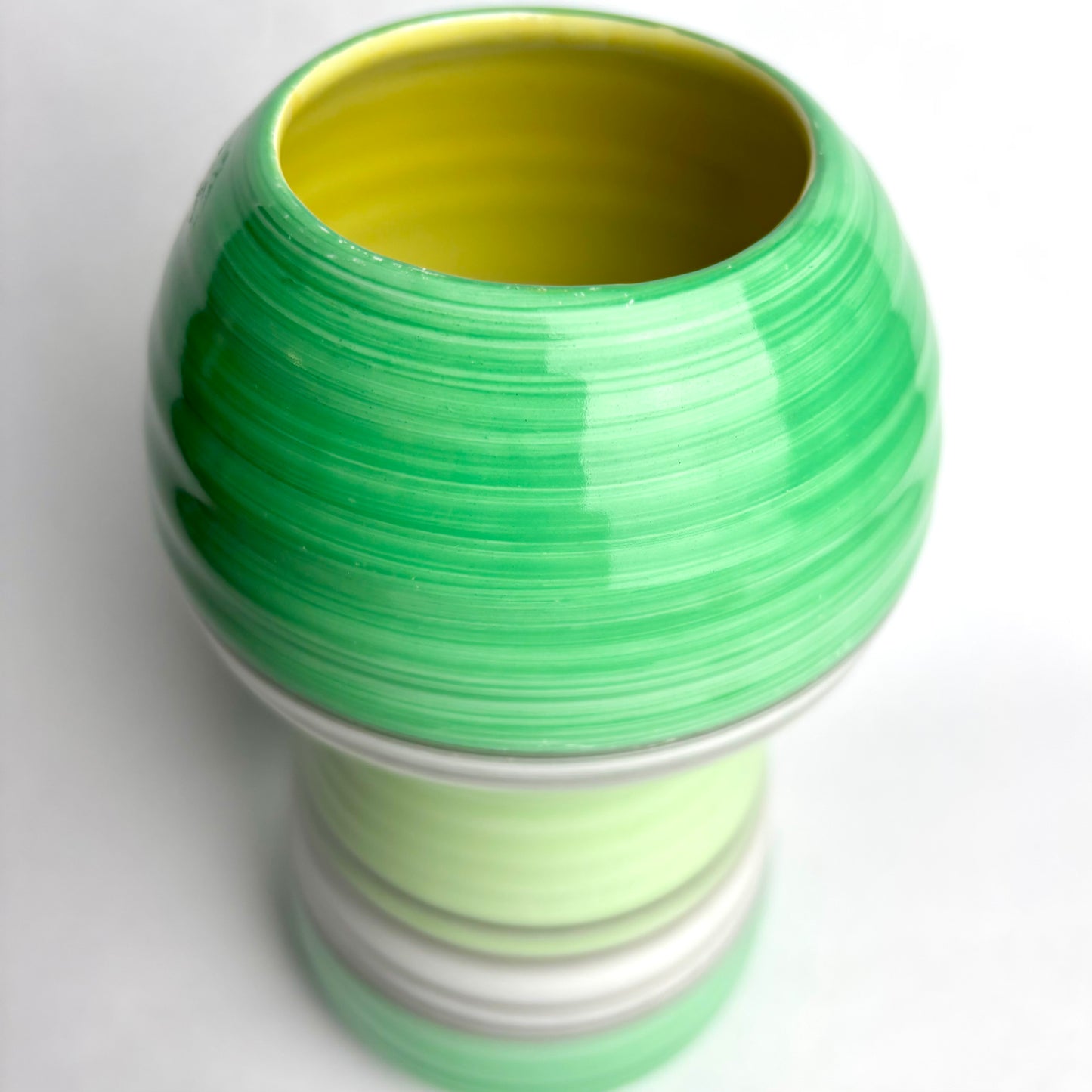Shelley Pottery Art Deco Vase – Green