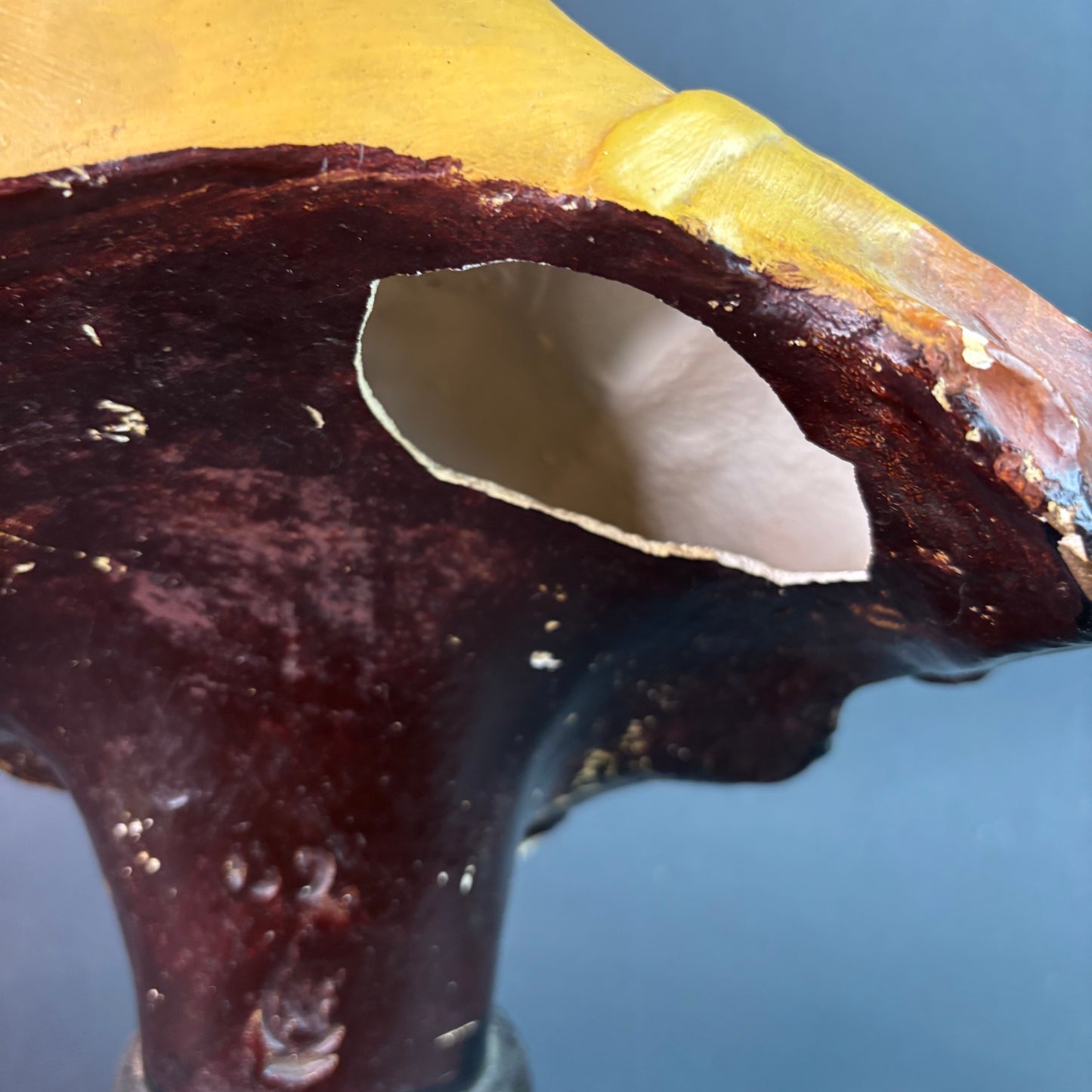 Large Art Nouveau Style Female Bust Sculpture Plaster c.1930s–50s 52cm