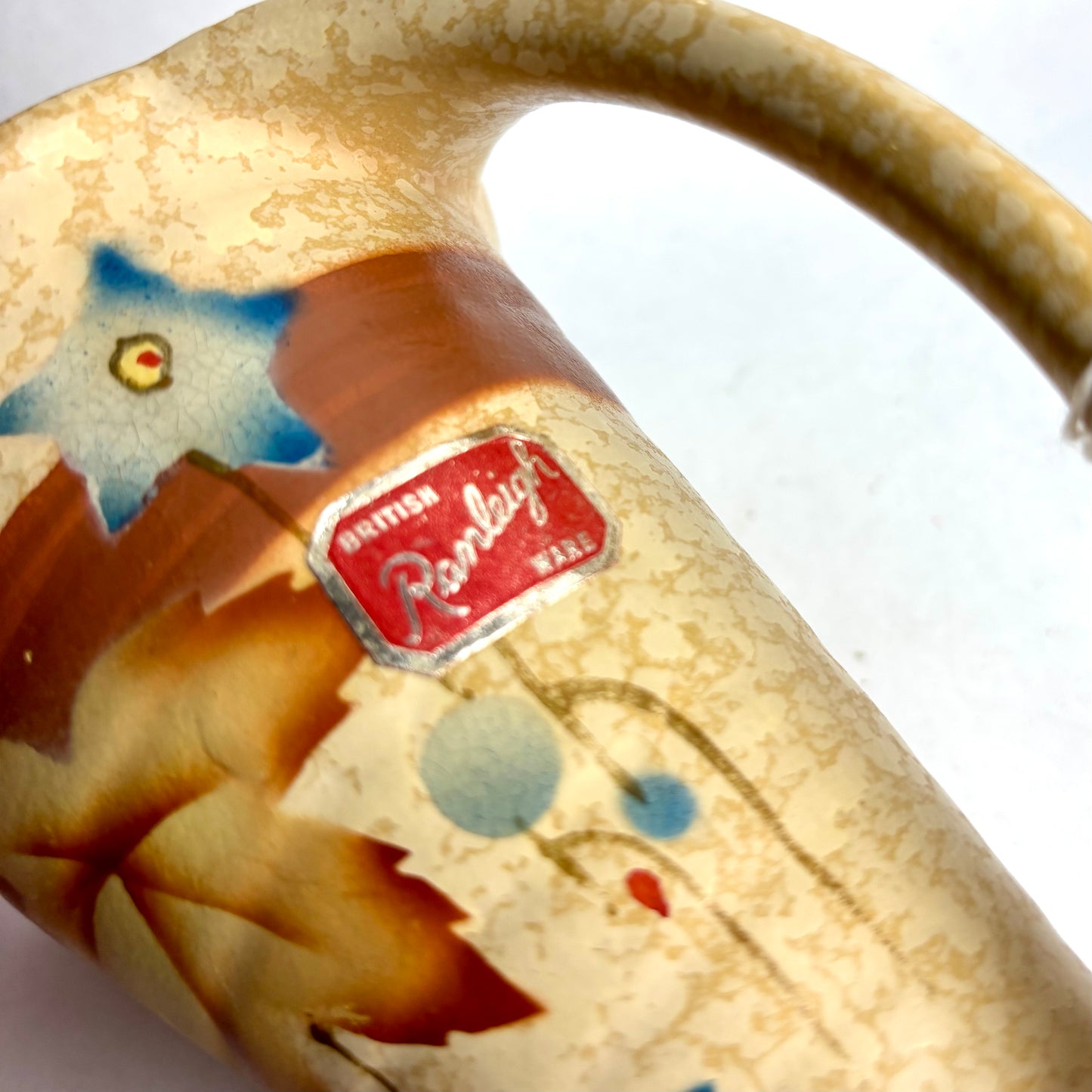 Small Ranleigh Ware Hand-Painted Jug – 13cm