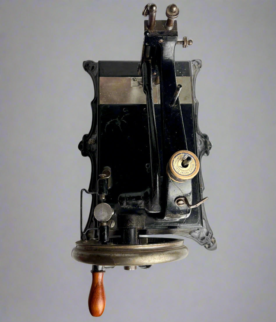 Junker & Ruh Hand-Crank Sewing Machine (c. 1880s)