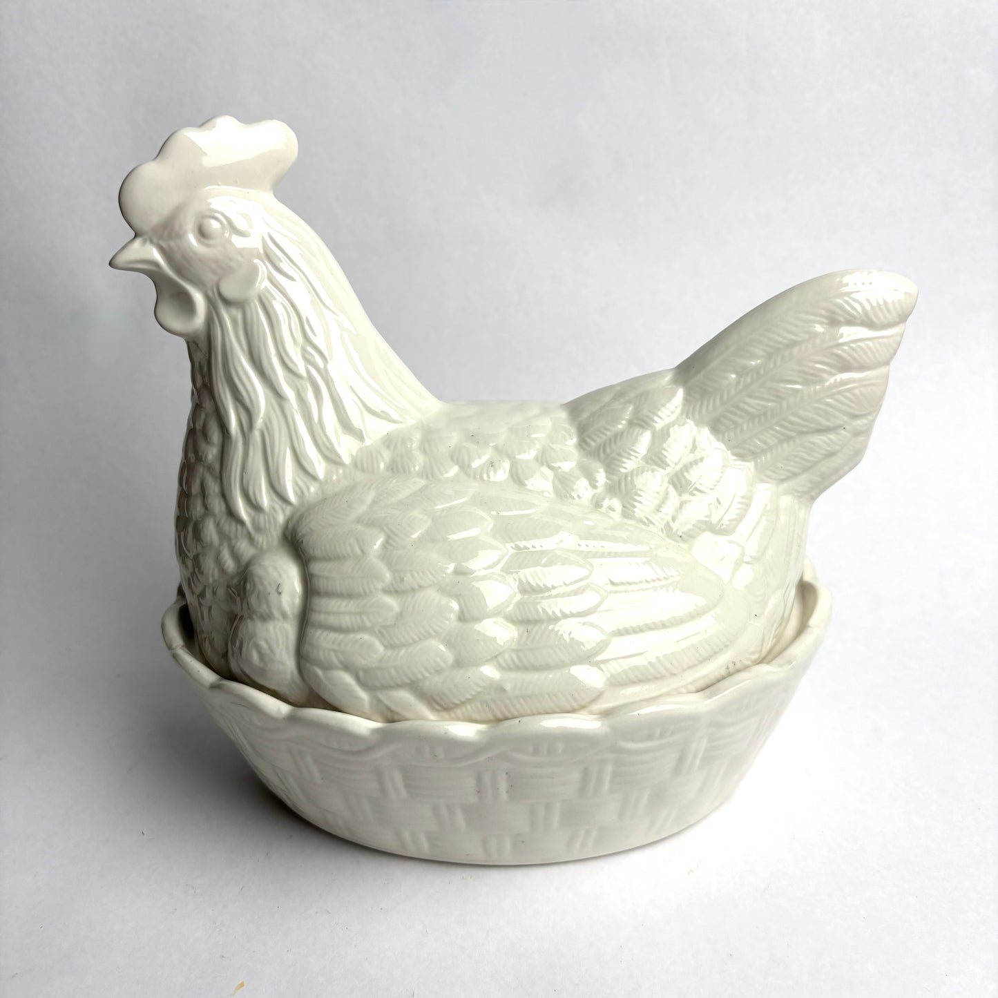 Large Nesting Chicken Egg Holder by Numnar