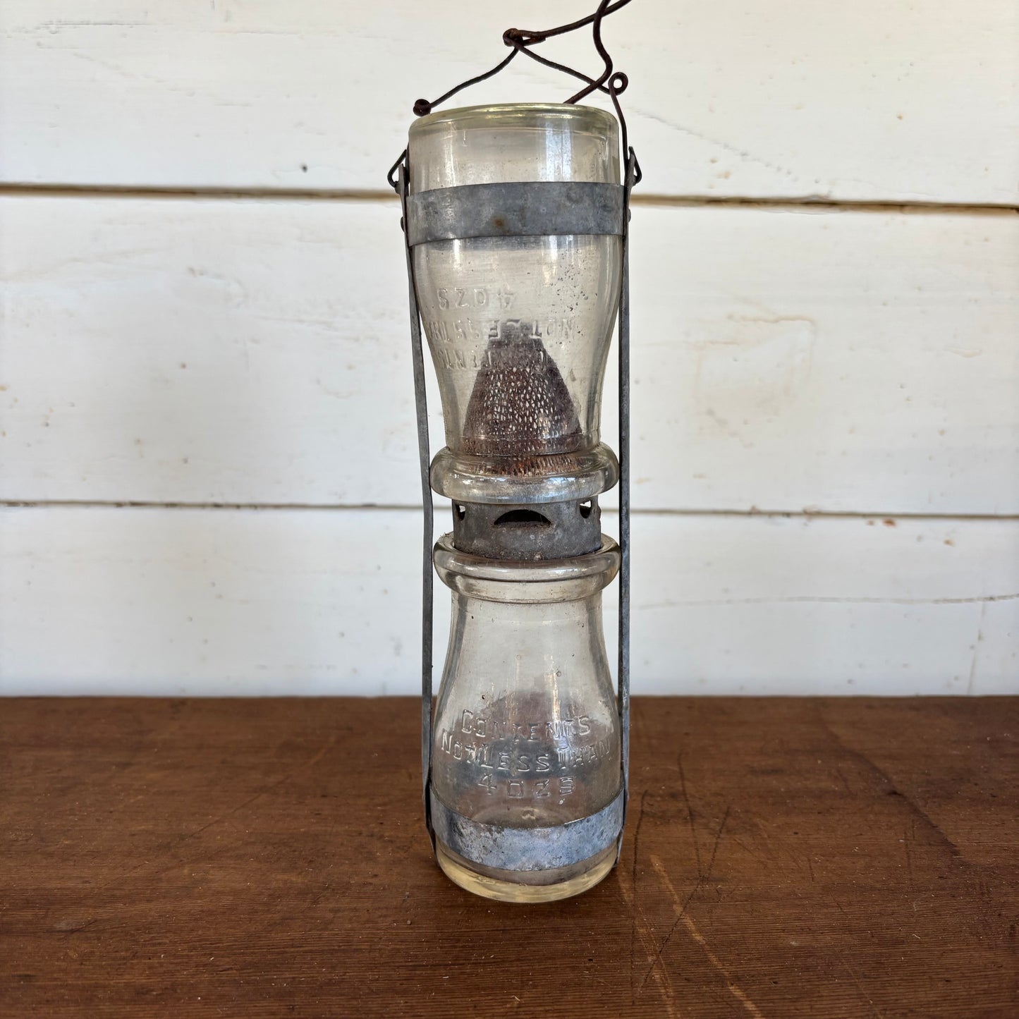 Pair of Early Depression-Era Carbide Lamps — c.1930s