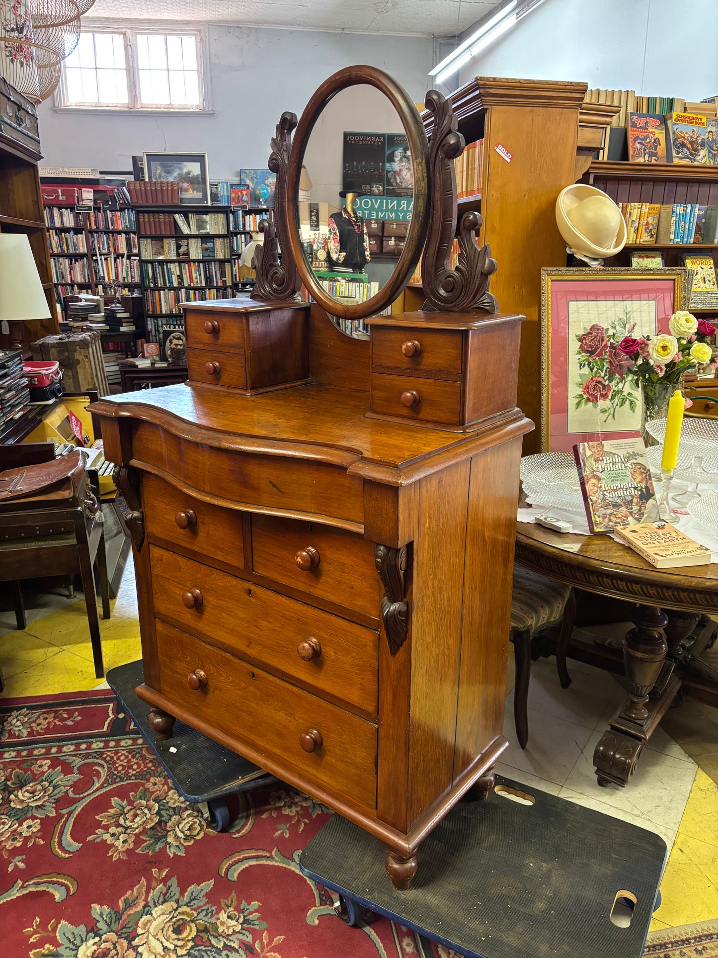 Antique Victorian Dressing Table