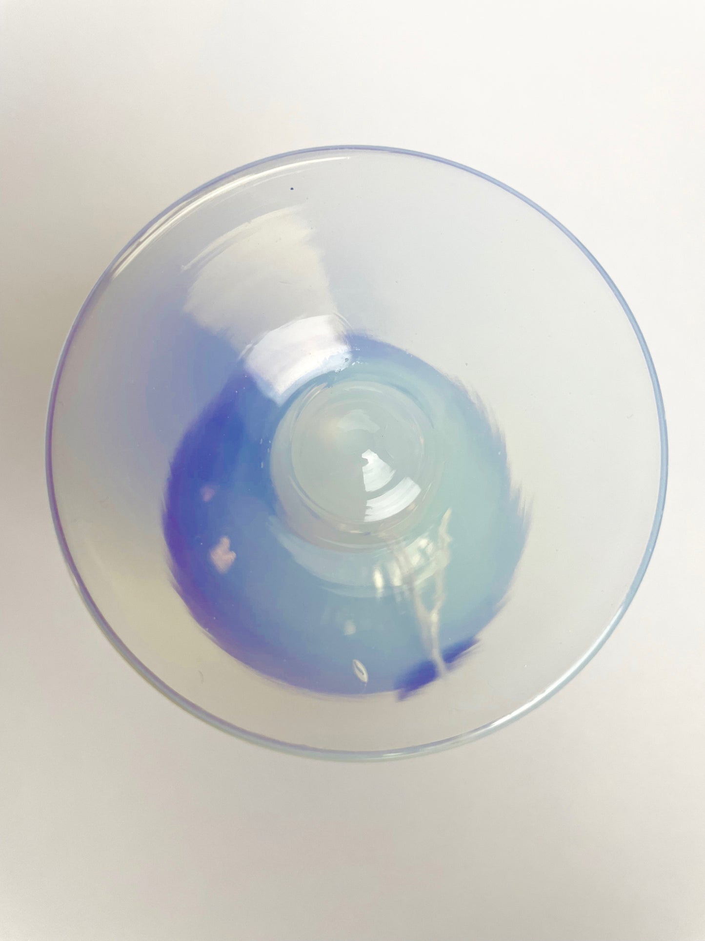 Antique French Opaline Glass Vase