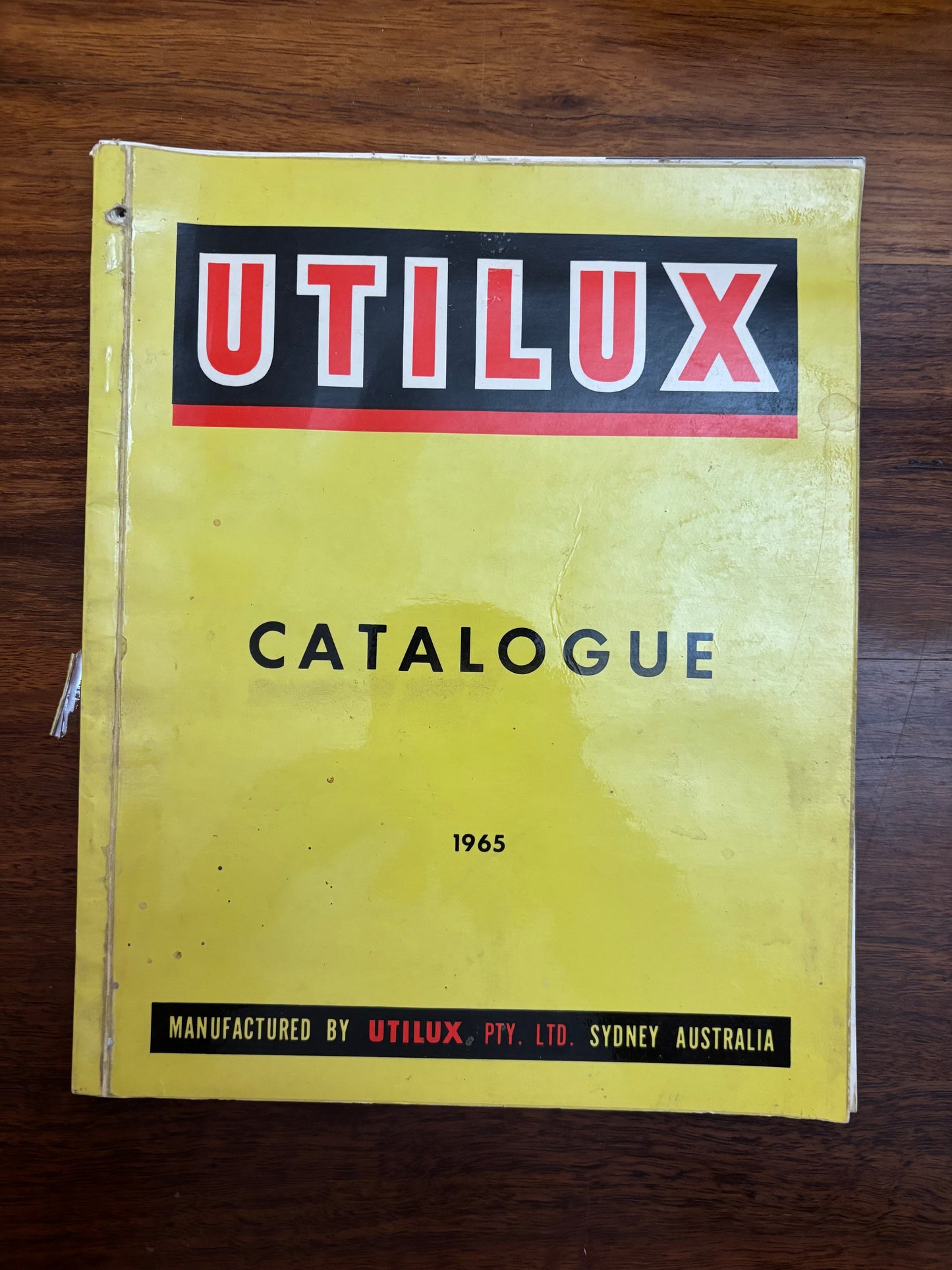 1963 UTILUX Electrical Catalogue