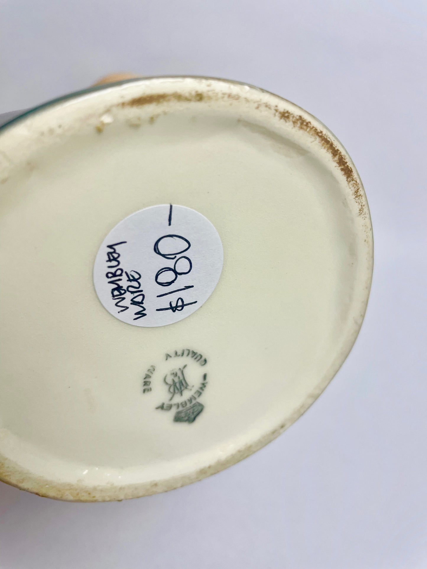 Wembley Ware branch lustre vase