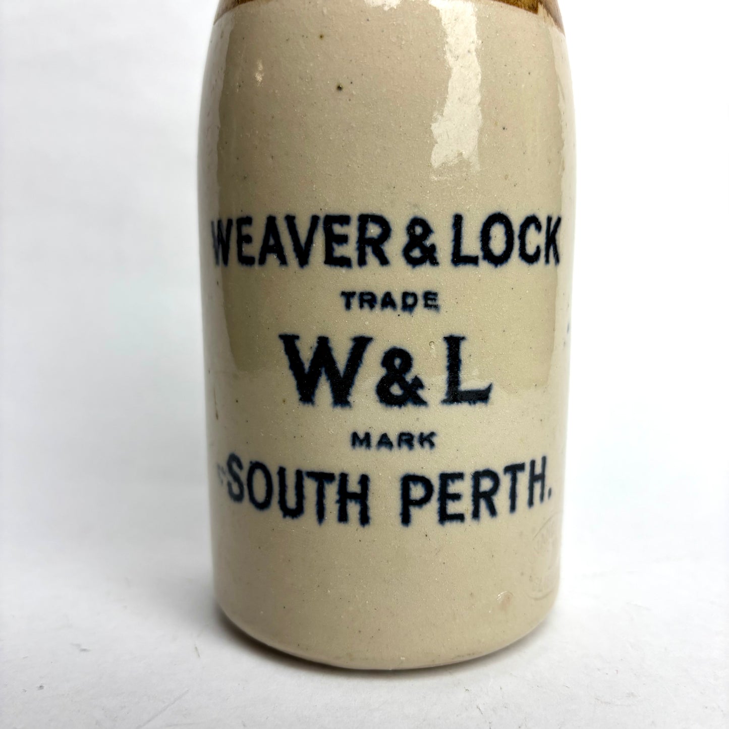 Antique Stoneware Ginger Beer Bottle – Weaver & Lock, South Perth