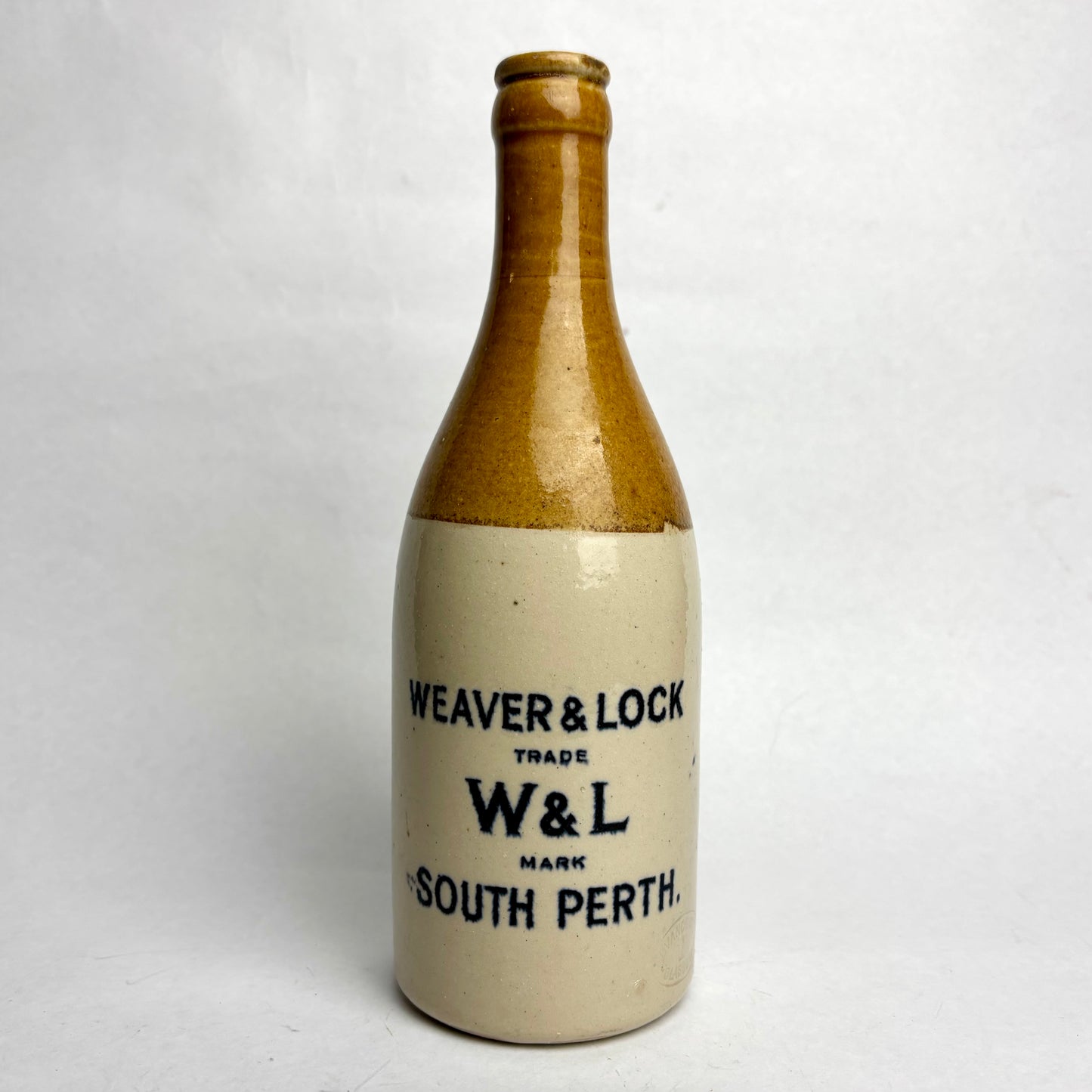 Antique Stoneware Ginger Beer Bottle – Weaver & Lock, South Perth