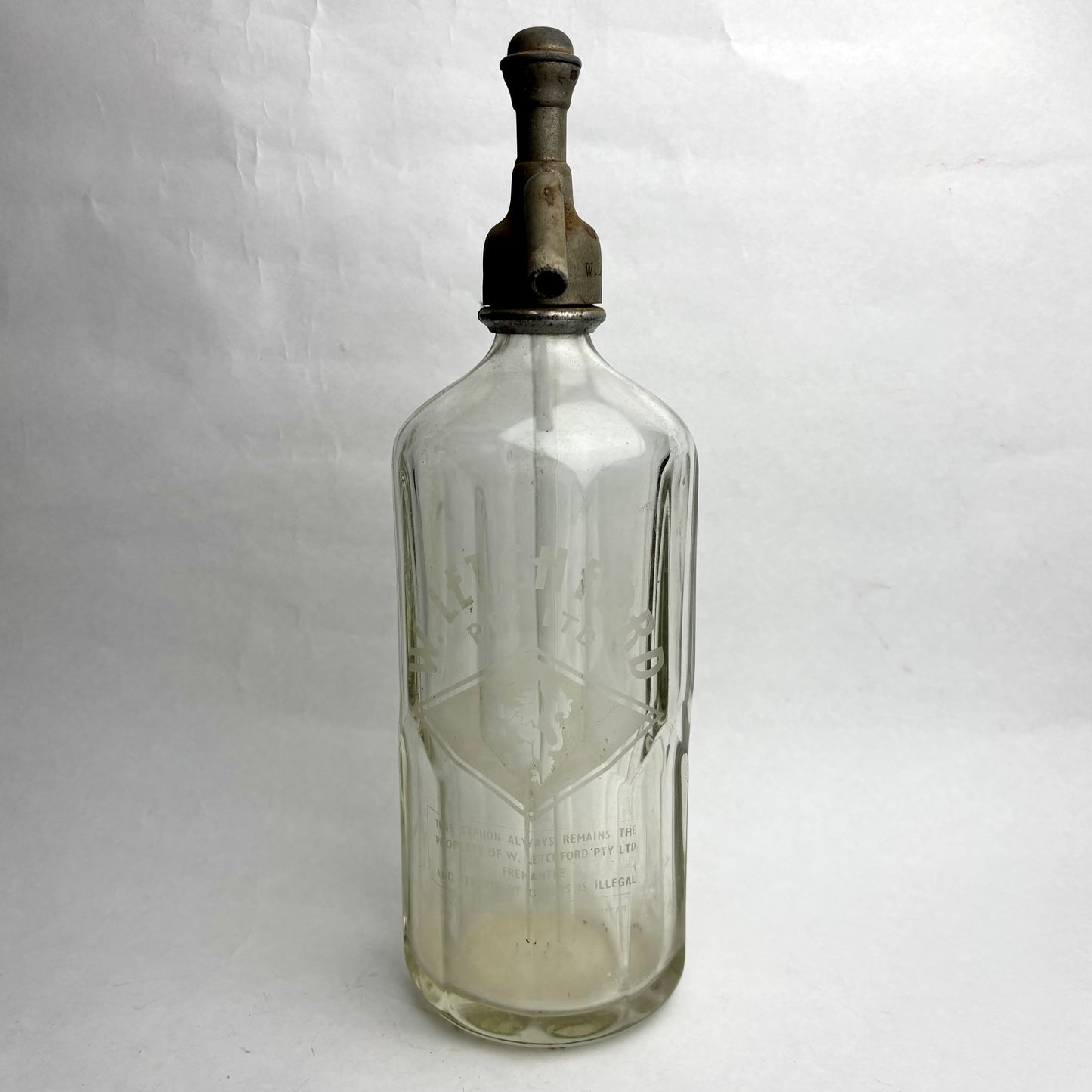 W. Letchford Pty Ltd – Fremantle Soda Syphon Bottle