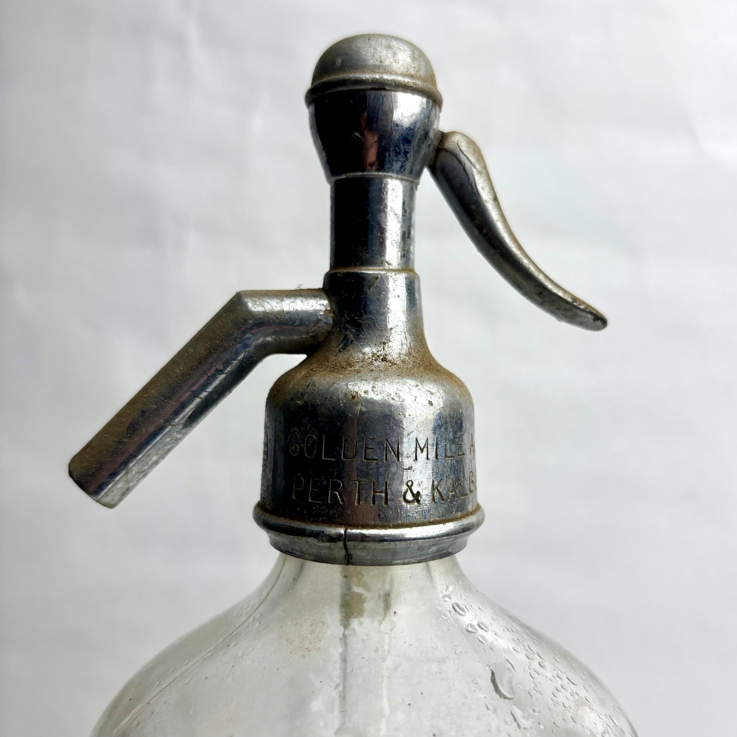 Golden Mile Aerated Water Co. Soda Syphon – Perth & Kalgoorlie