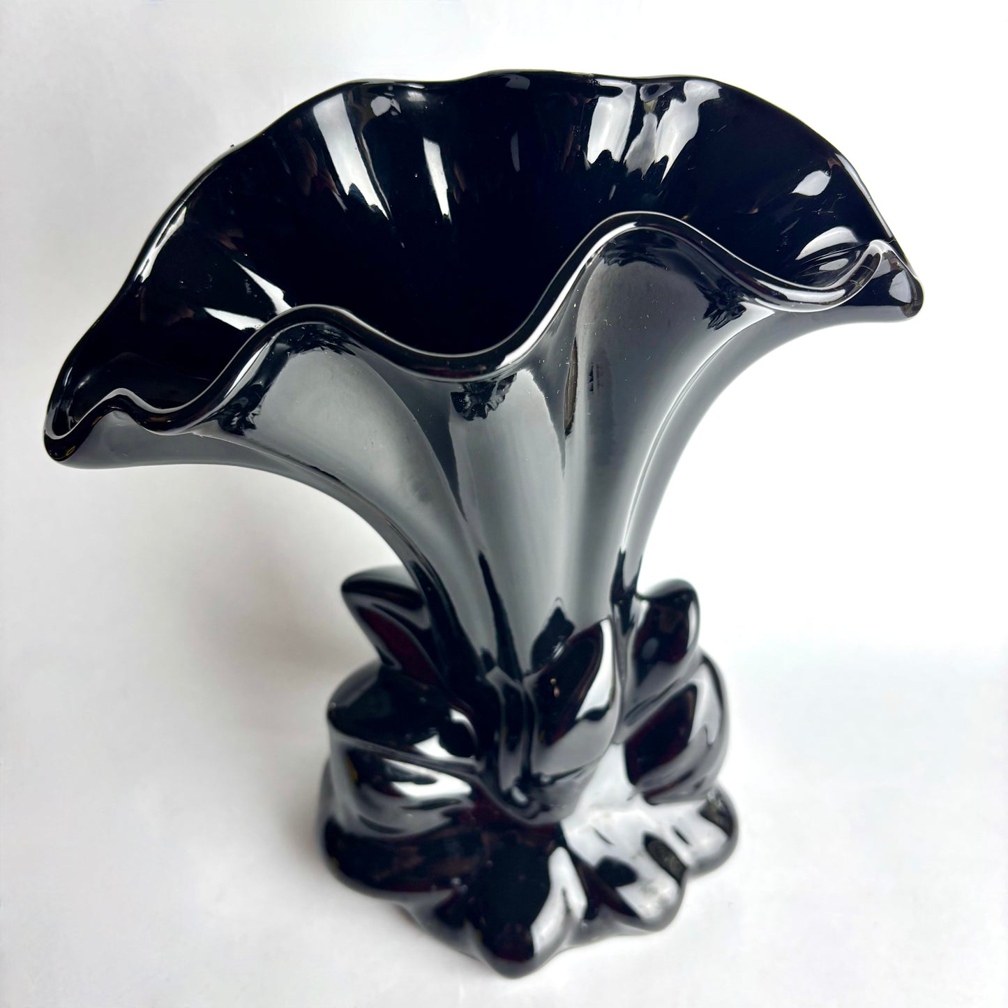 Diana Ware Vase β Shape 941, Gloss Black