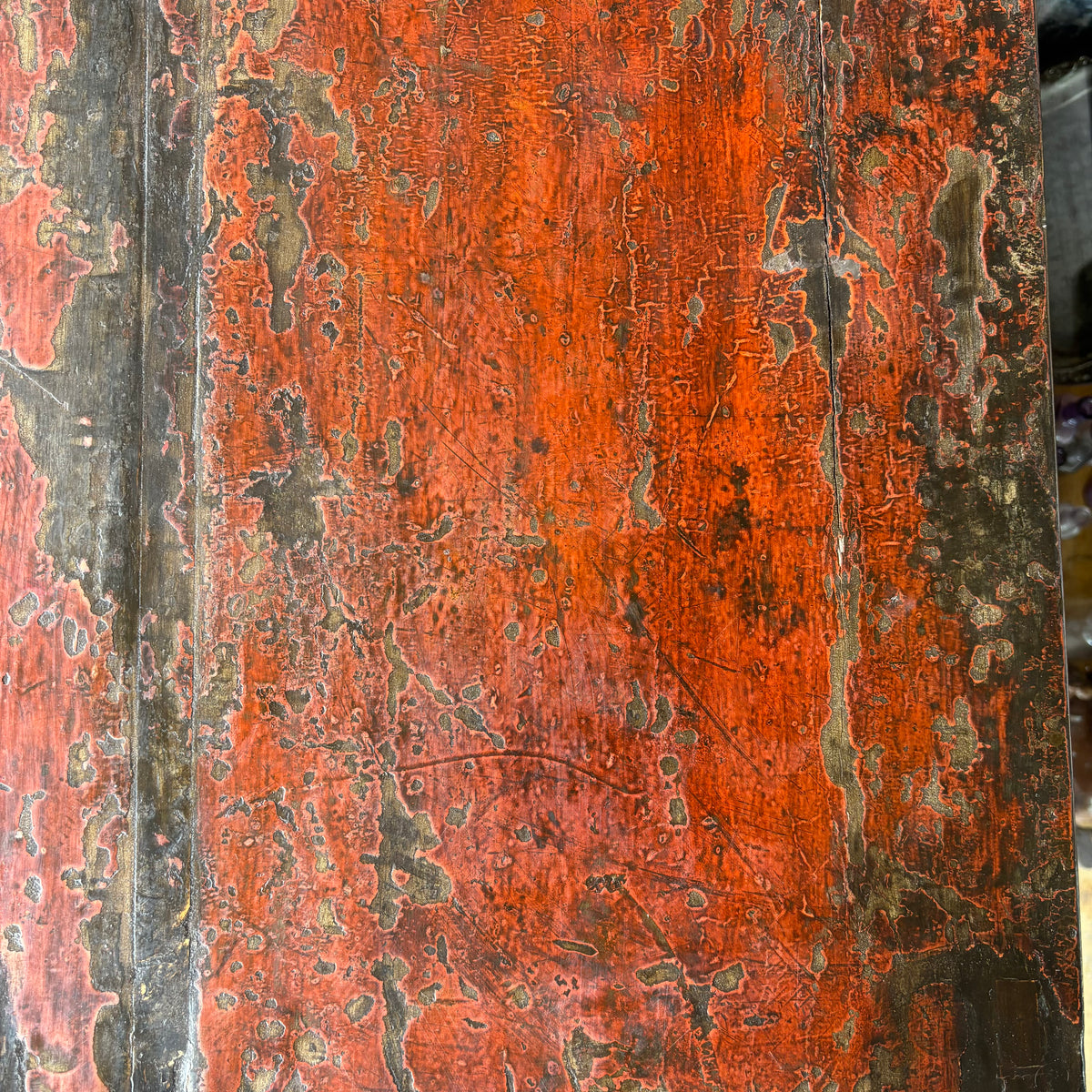 Large Oriental Painted Six-Door Six-Drawer Sideboard 270cm