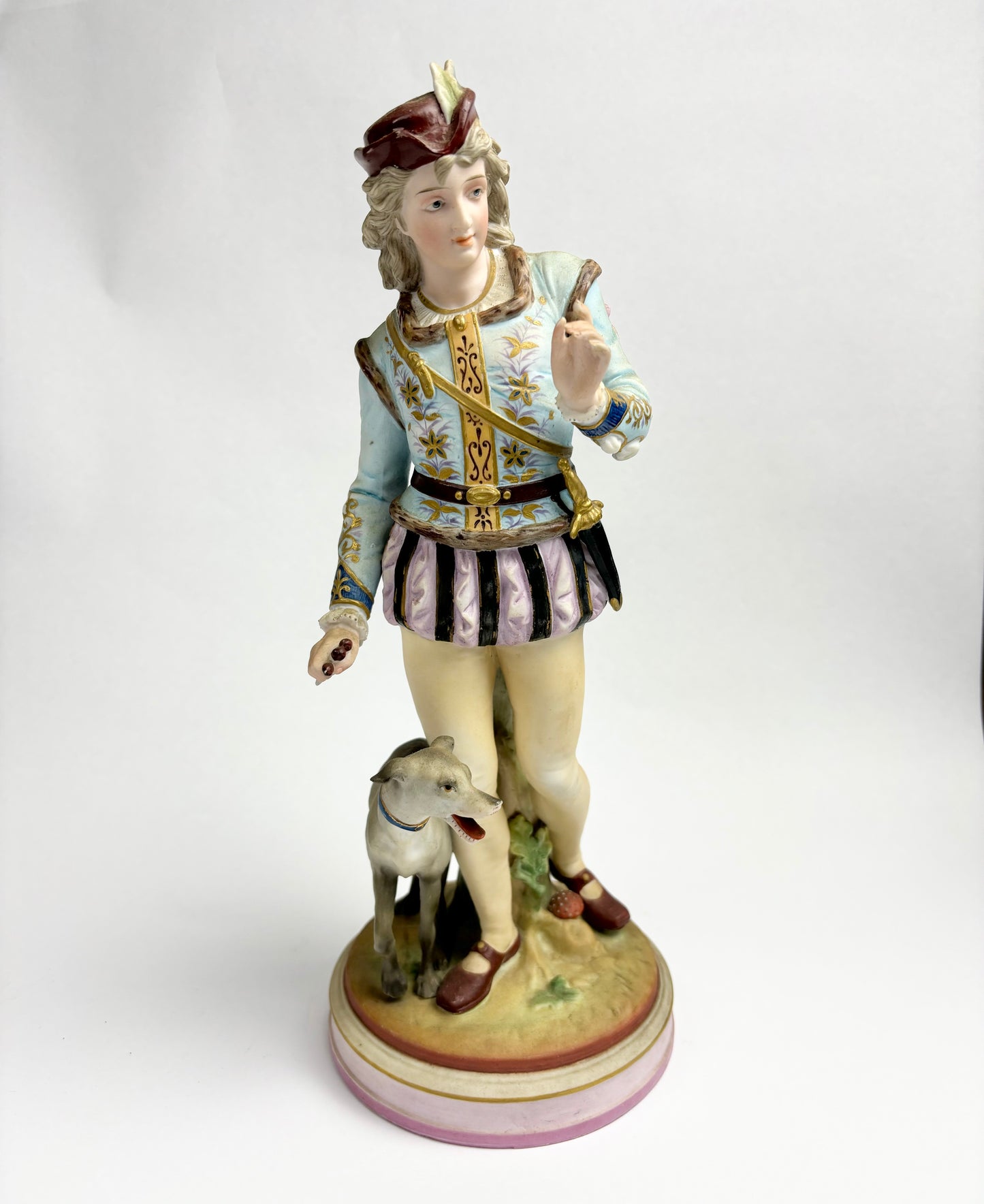 Pair of 20th century porcelain figurines Scheibe-Alsbach