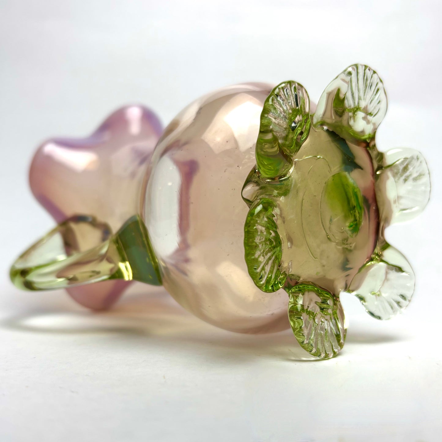 Antique Victorian Vaesline Rubina Glass Jug