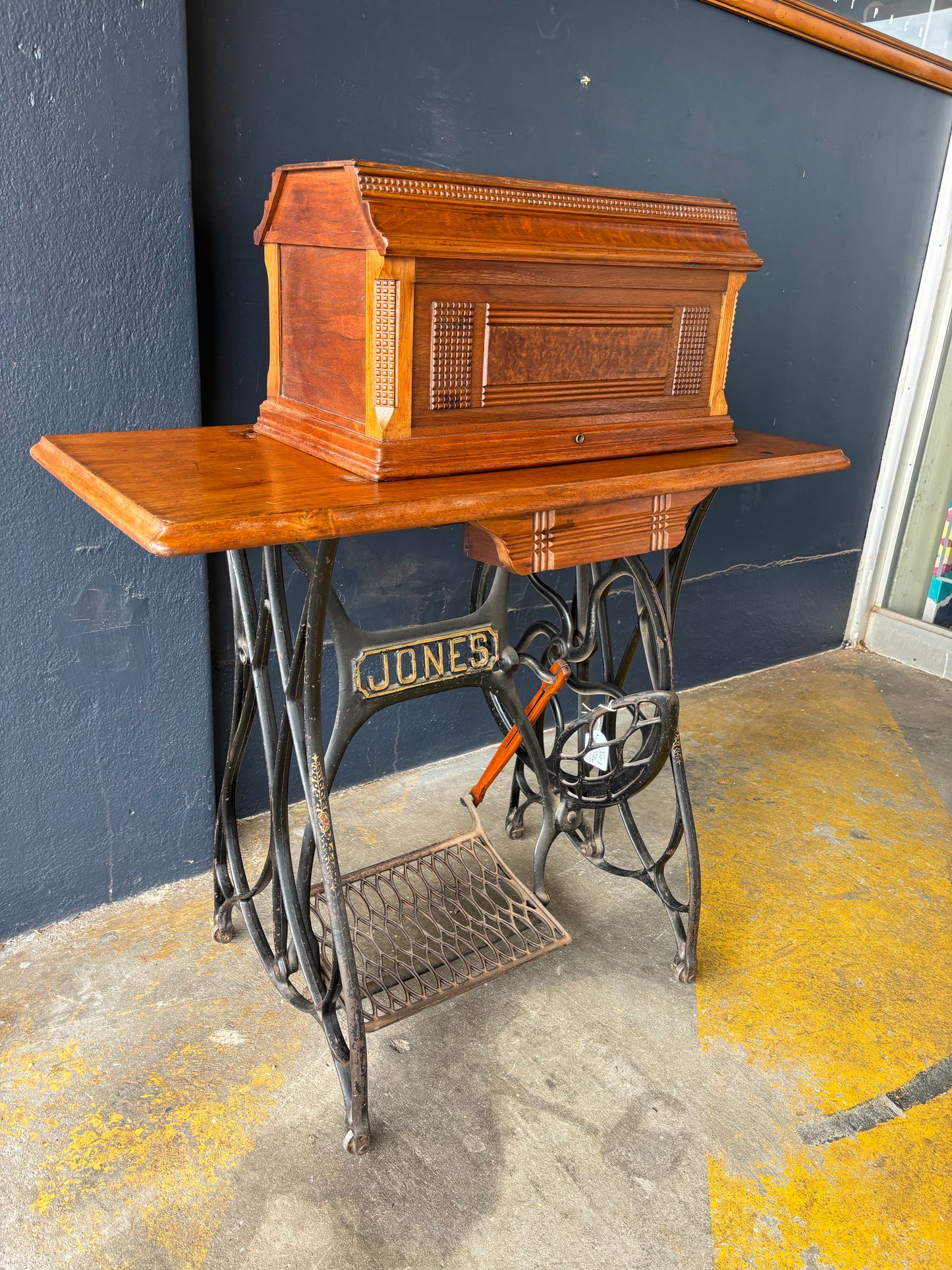 Antique Jones Sewing Machine