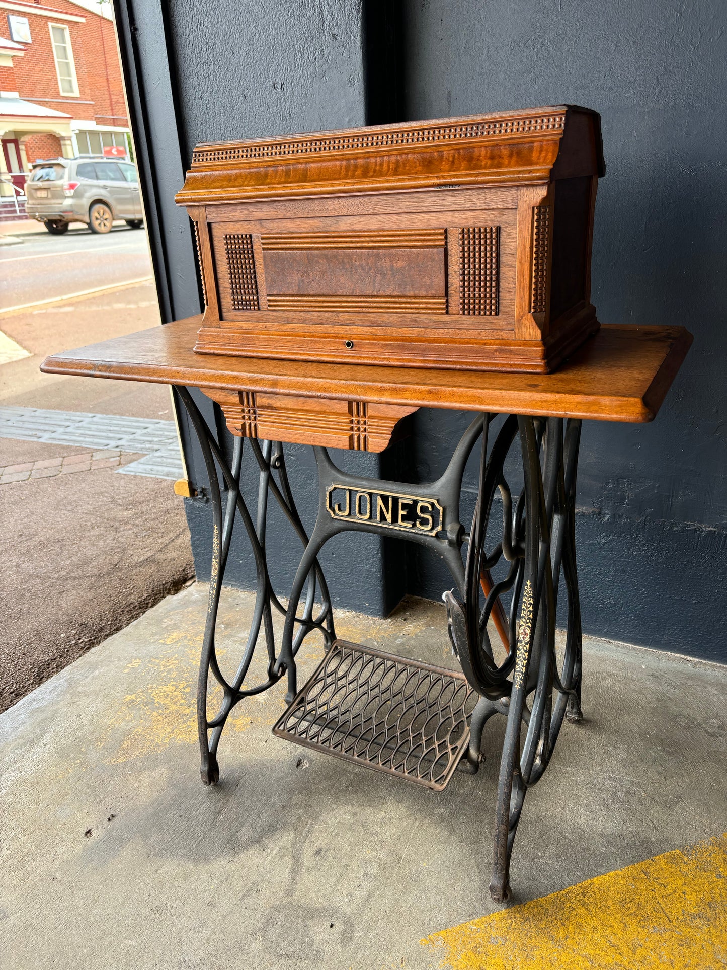 Antique Jones Sewing Machine