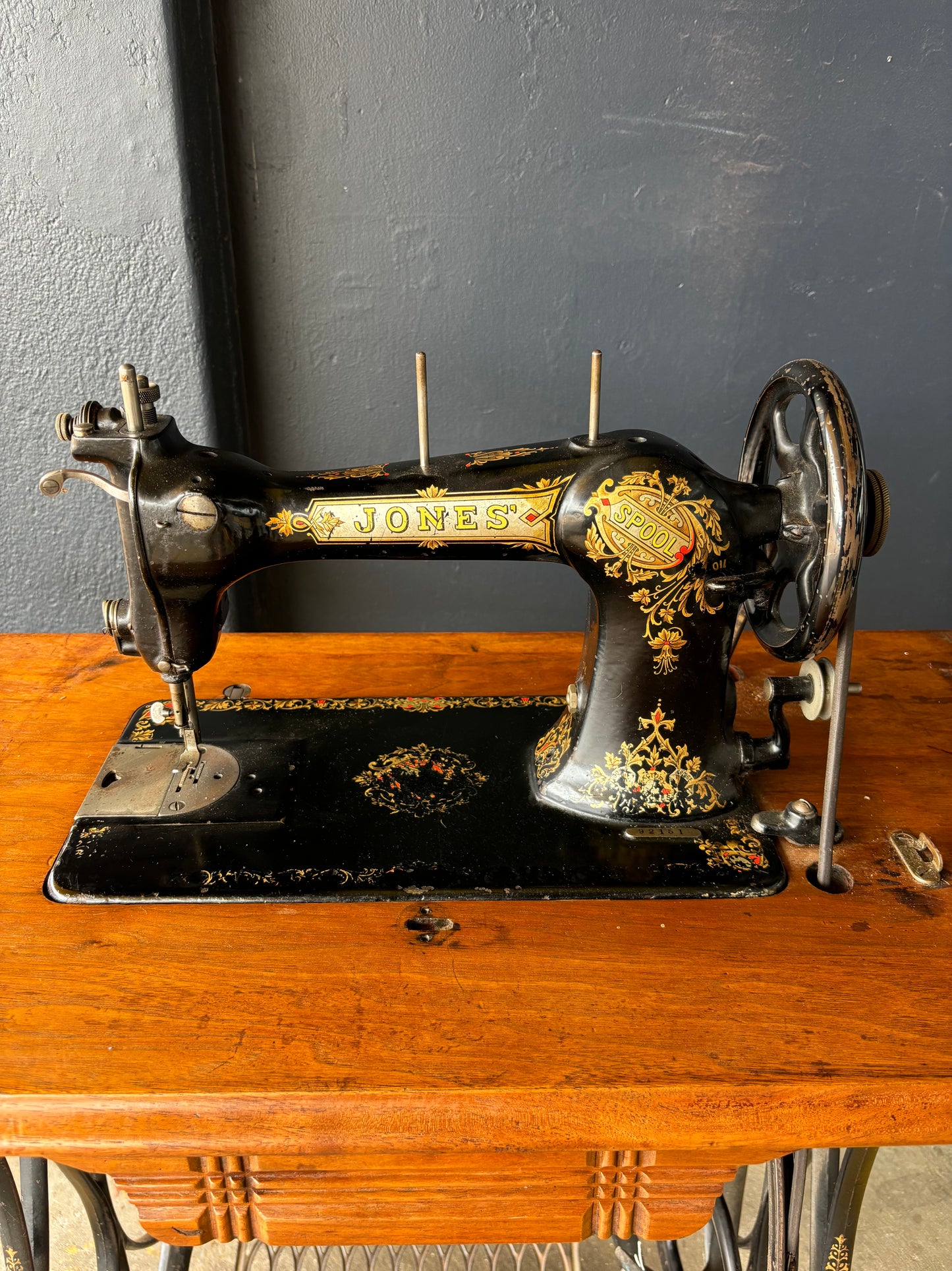 Antique Jones Sewing Machine