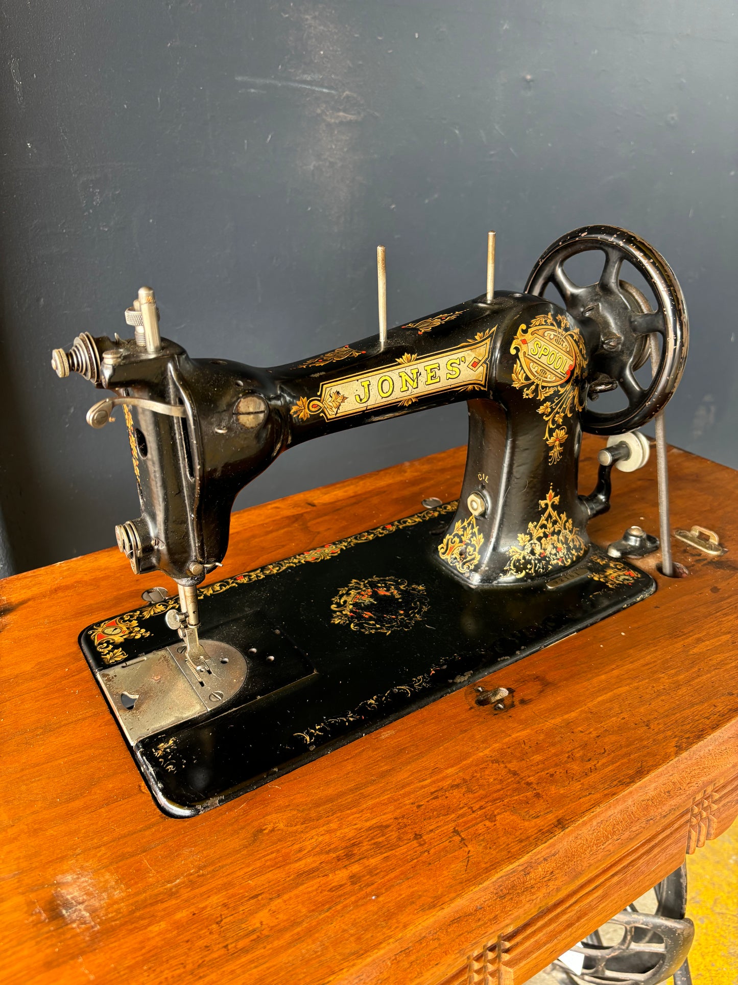 Antique Jones Sewing Machine