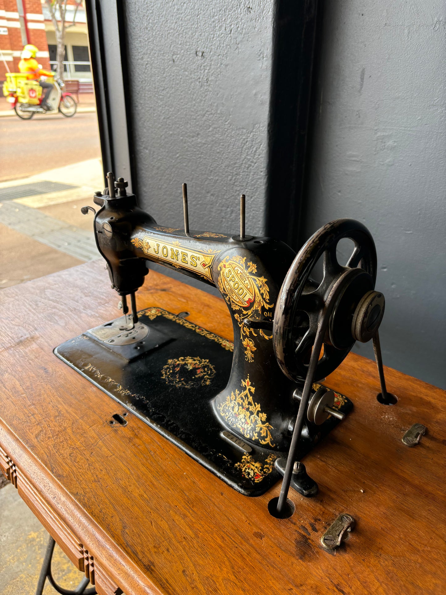 Antique Jones Sewing Machine