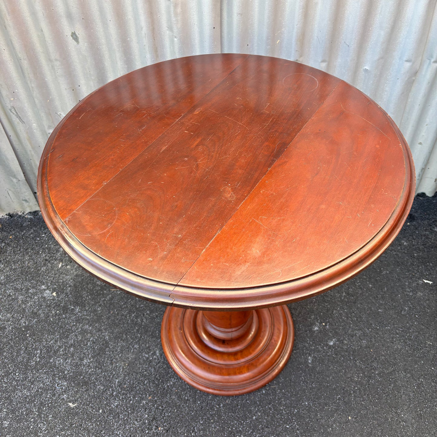 Antique West Australian Jarrah Pedestal Table