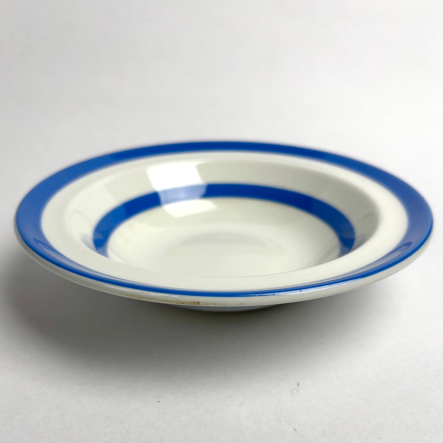 TG Green Electric Blue Cornishware Cereal Bowl