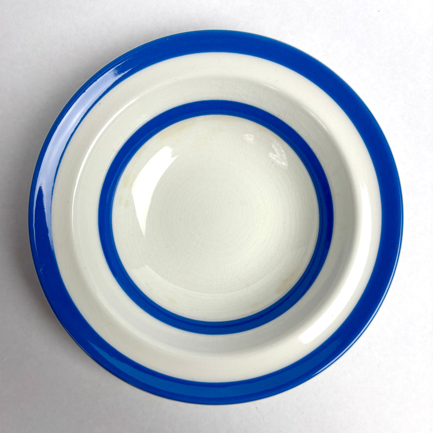 TG Green Electric Blue Cornishware Cereal Bowl