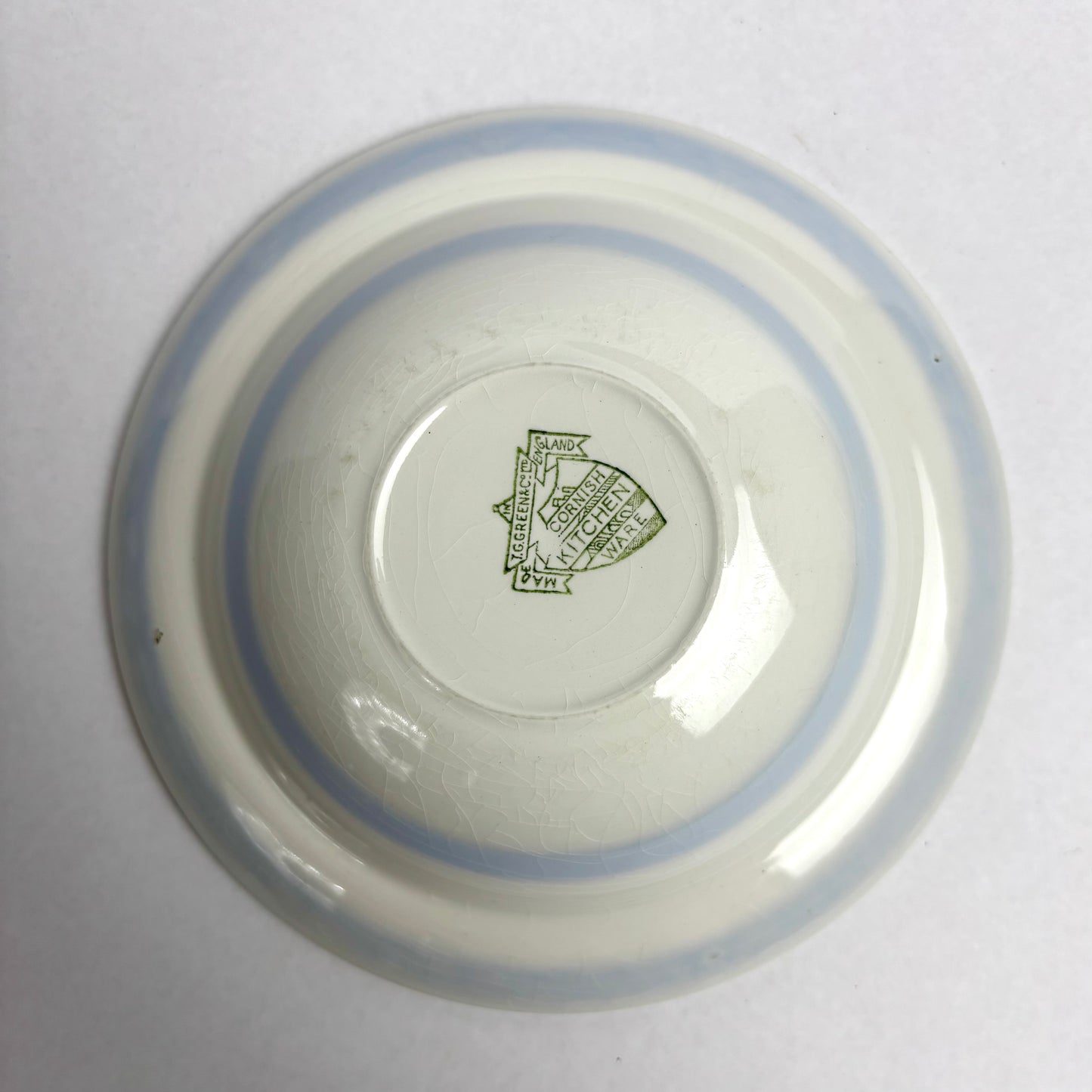 TG Green Electric Blue Cornishware Cereal Bowl