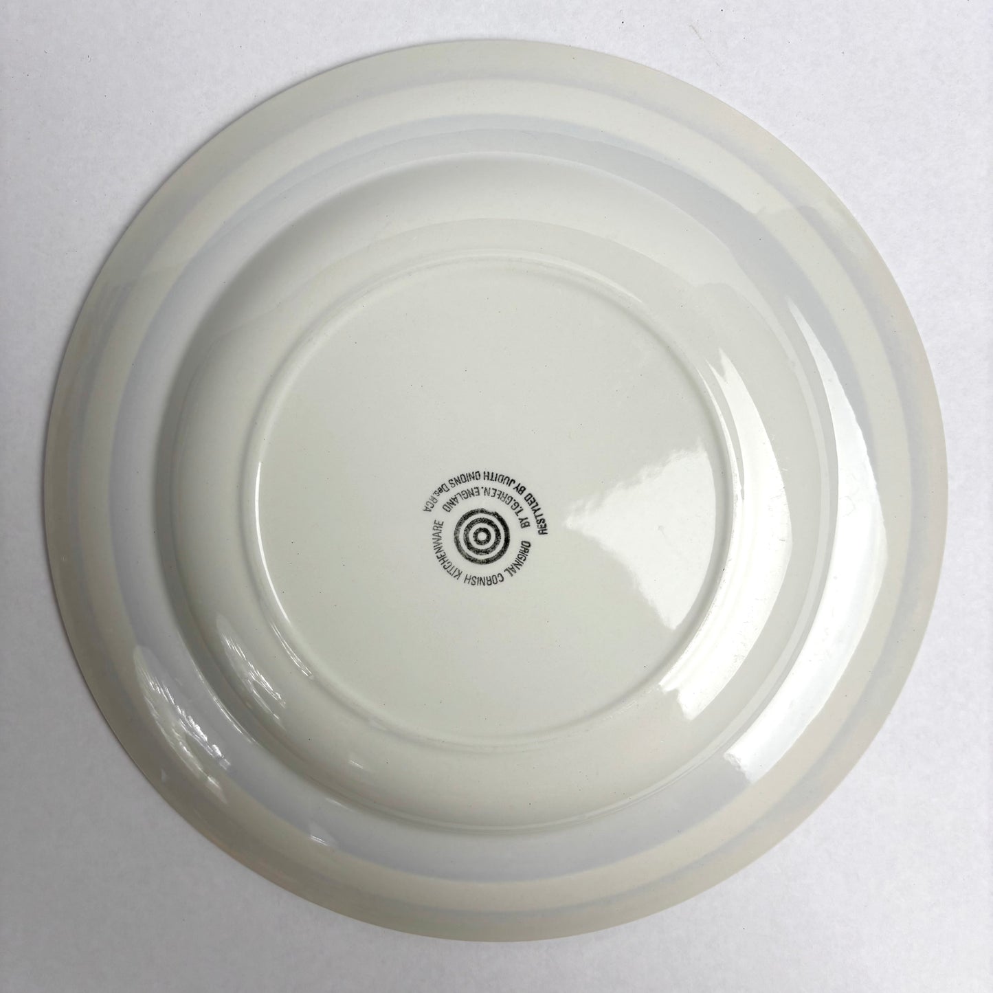 TG Green Electric Blue Cornishware Breakfast Plate